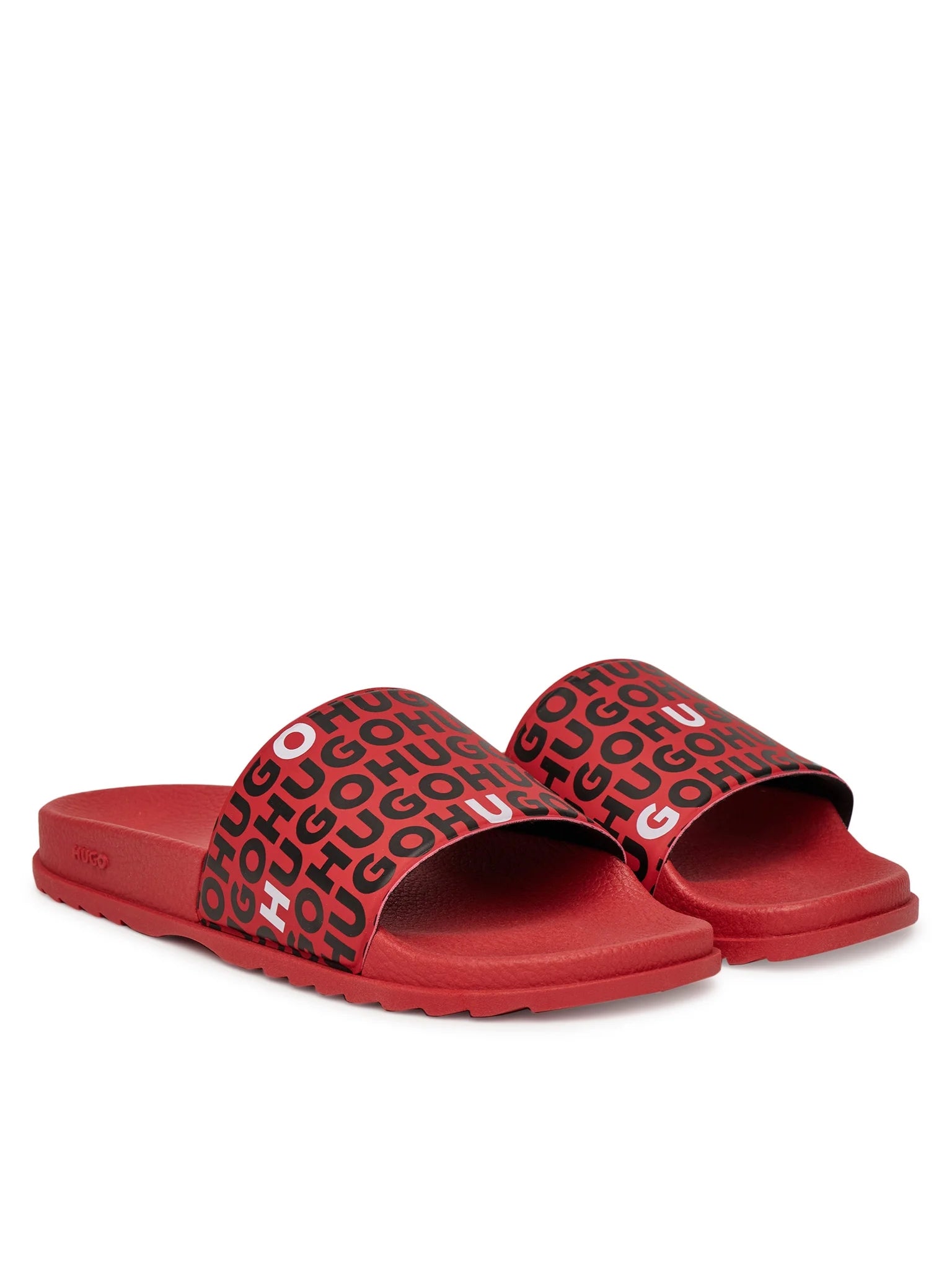 Hugo Chinelos Slippers Match Slid Aol Red Multi Vermelho Multicolor_shot6