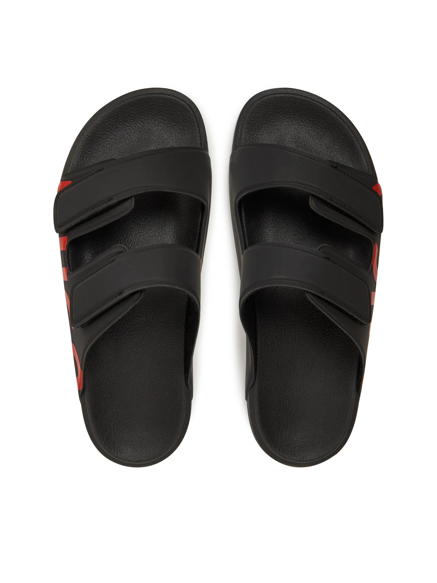 Hugo Sandalias Sandals Evander Sand L Black Red Preto Vermelho_shot4