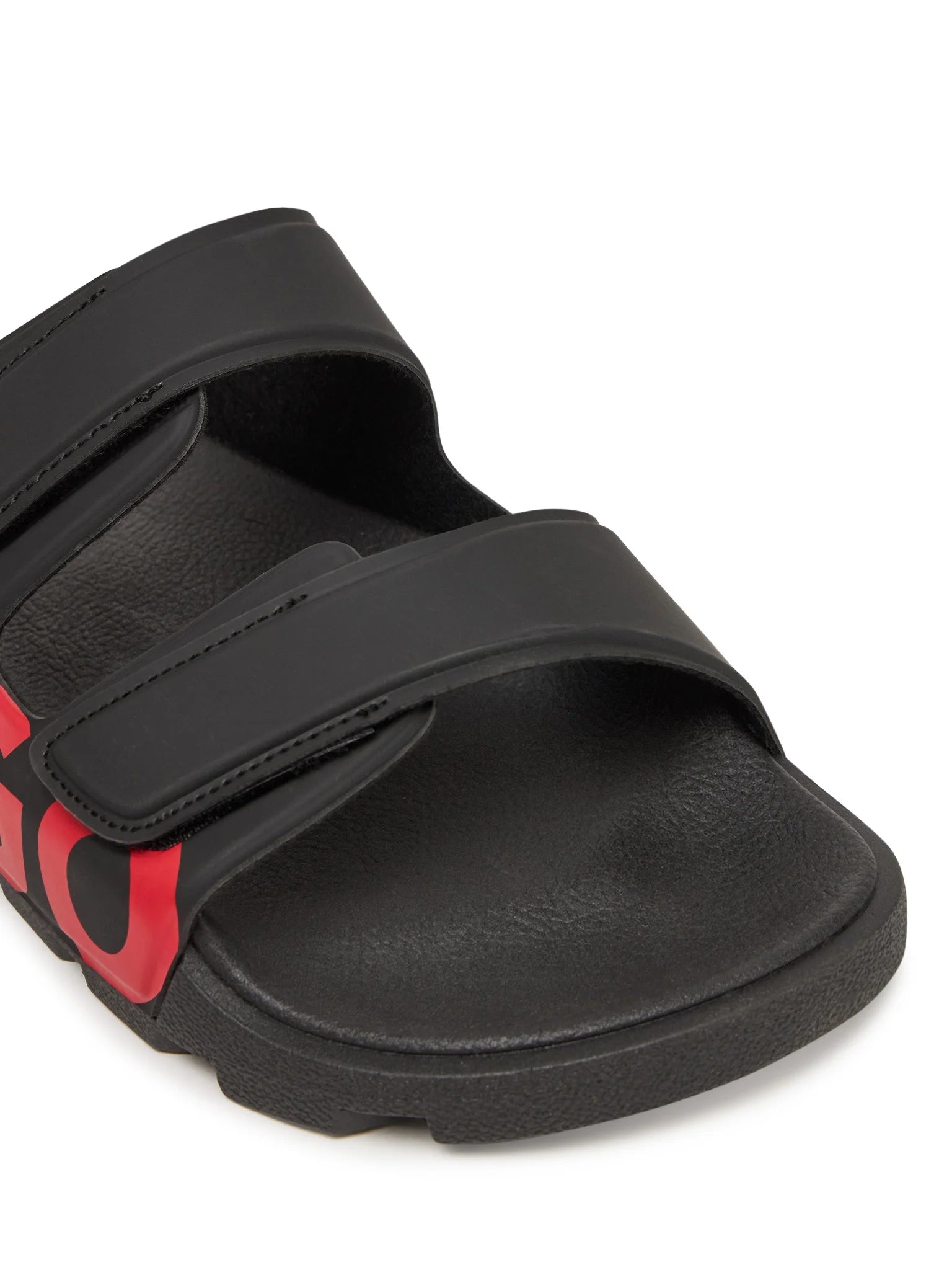 Hugo Sandalias Sandals Evander Sand L Black Red Preto Vermelho_shot5