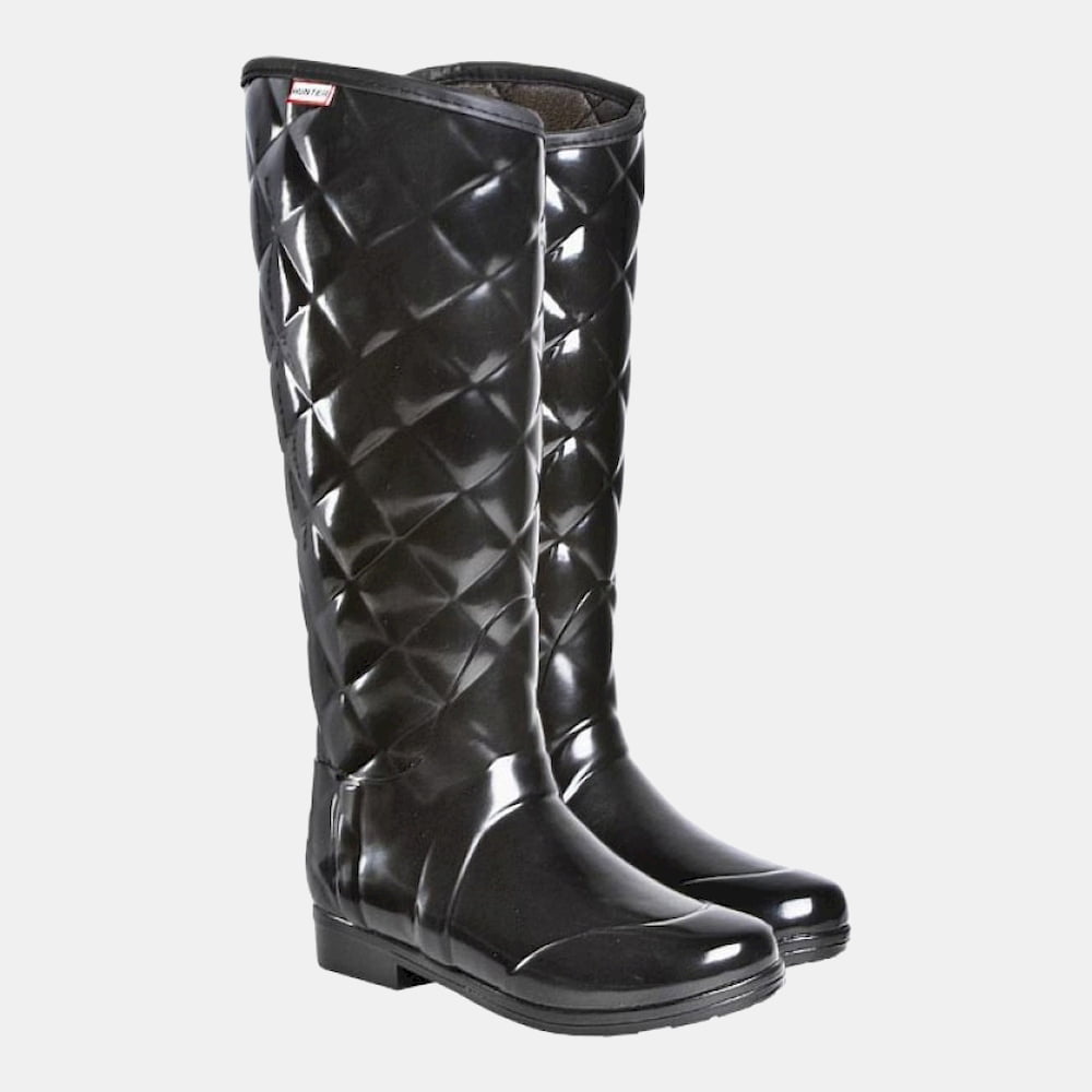 Hunter Botas Boots W23790 Black Vern Preto Verniz Shot4