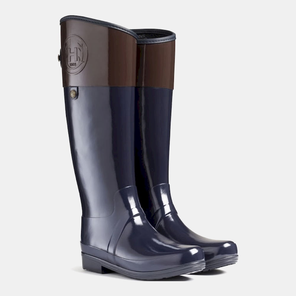 Hunter Botas Boots W25251 Navy Brown Navy Castanho Shot2