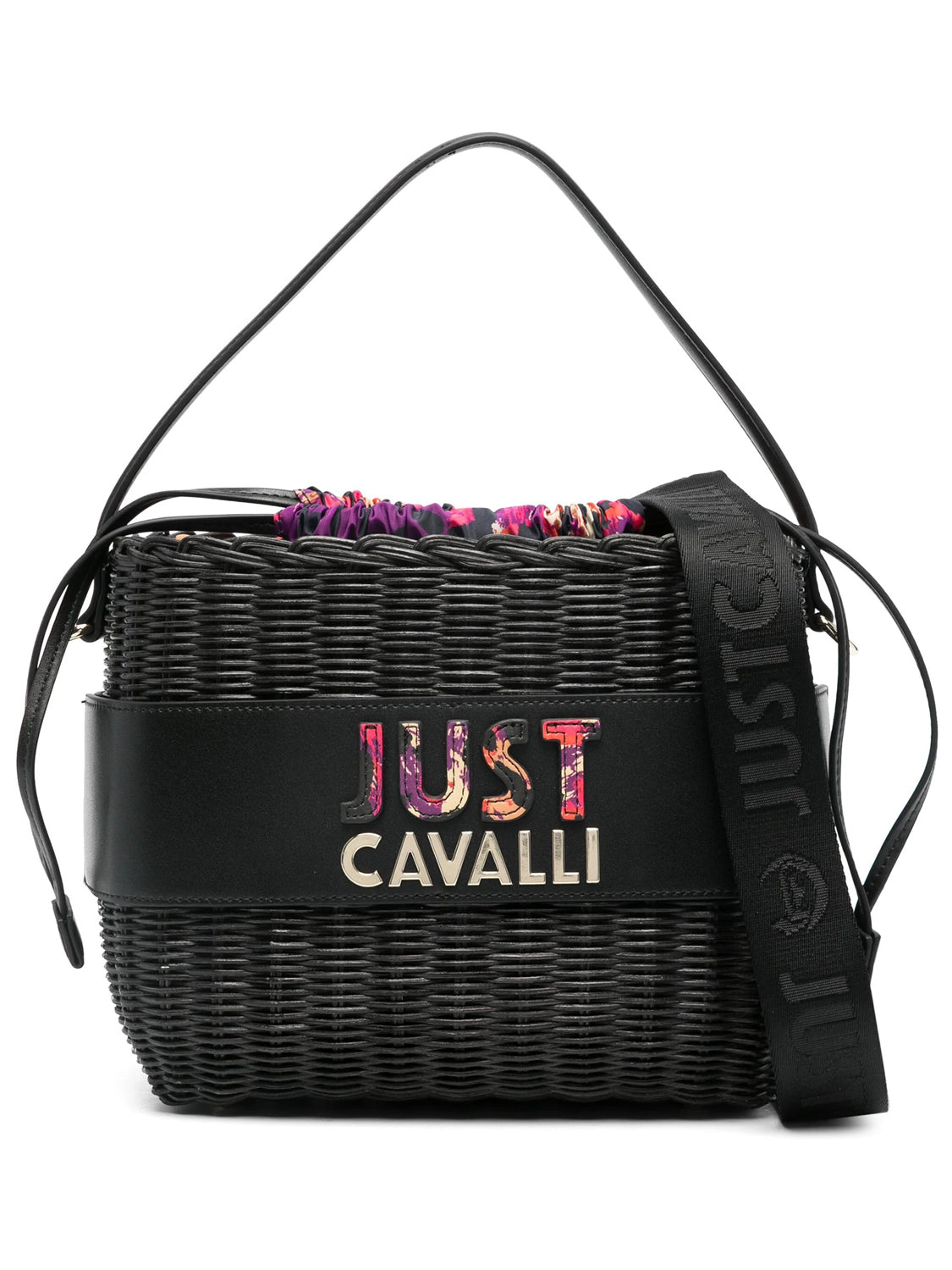 Bolsa Just Cavalli Range D Cut Out St Preto
