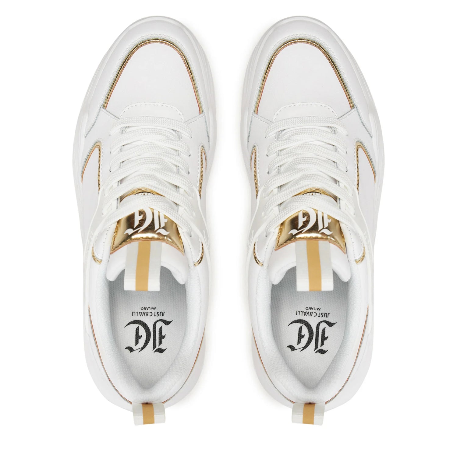 Just Cavalli Sapatilhas Sneakers Shoes 76ra3sl9 White Branco_shot4