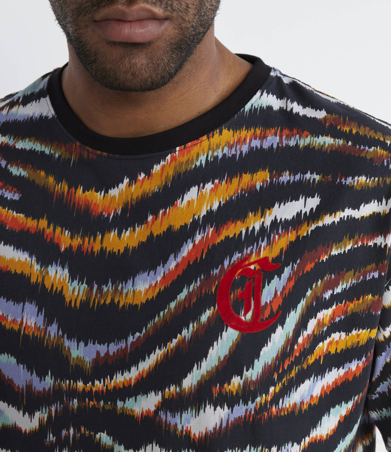 Just Cavalli T Shirt 76oahe09 Multicolor Multicolor_shot3