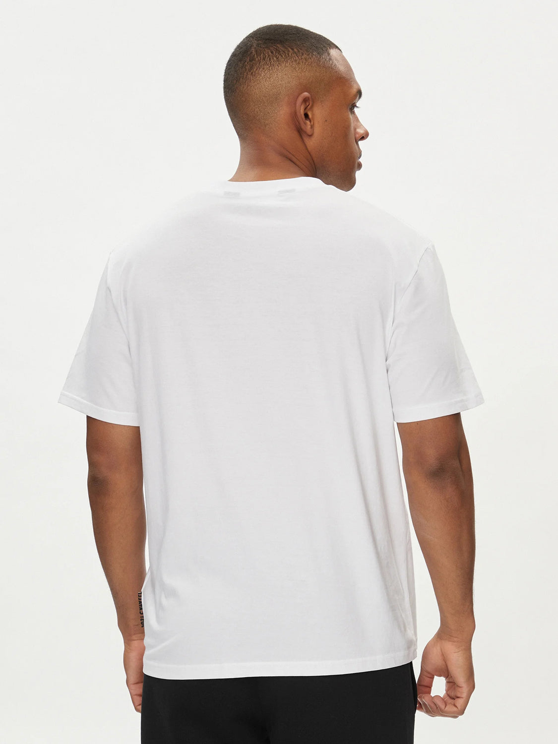 Just Cavalli T Shirt 76oahg05 Whi Gold Branco Dourado_shot2