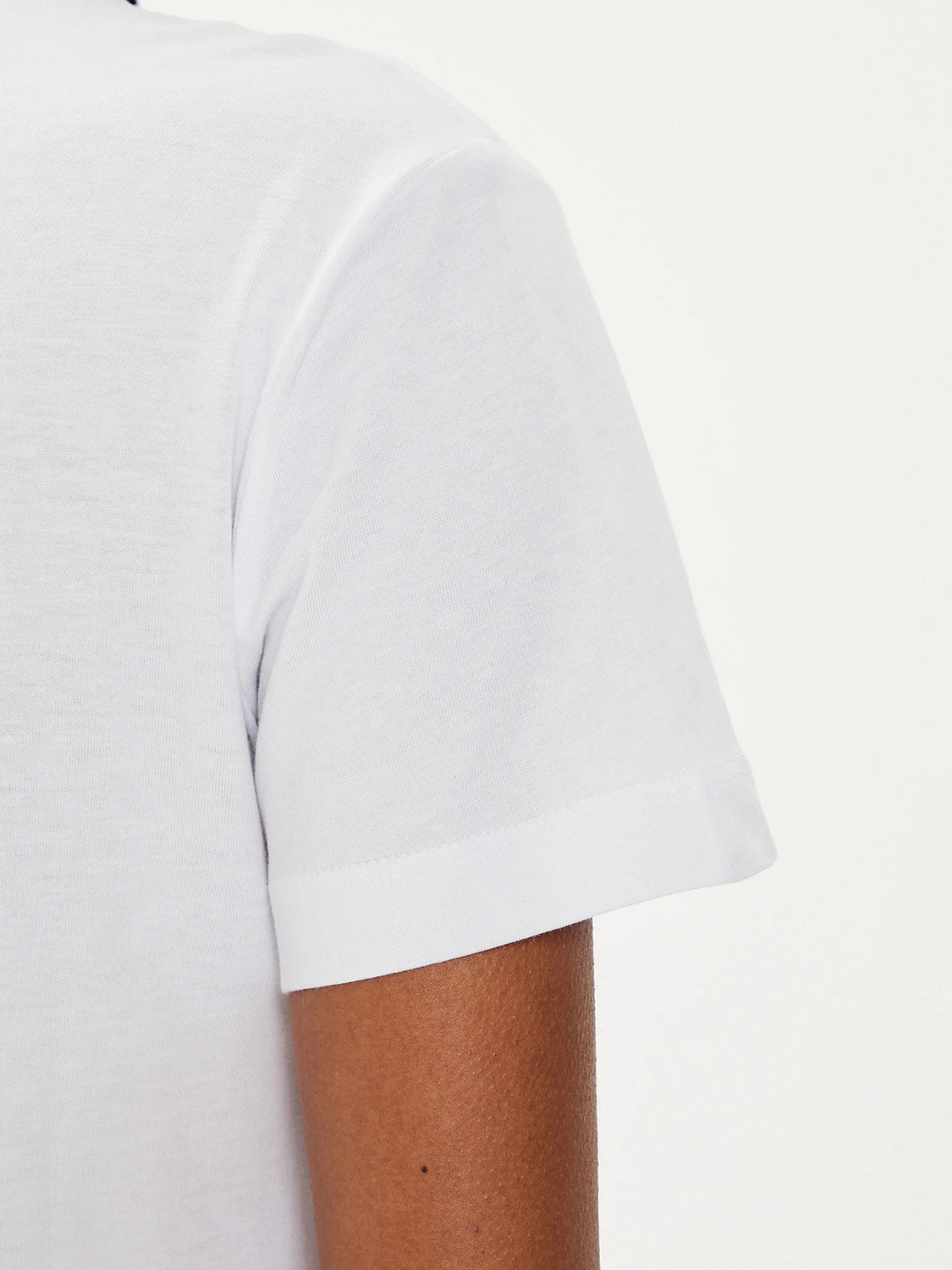 Just Cavalli T Shirt 76pahg11 Whi Gold Branco Dourado_shot3