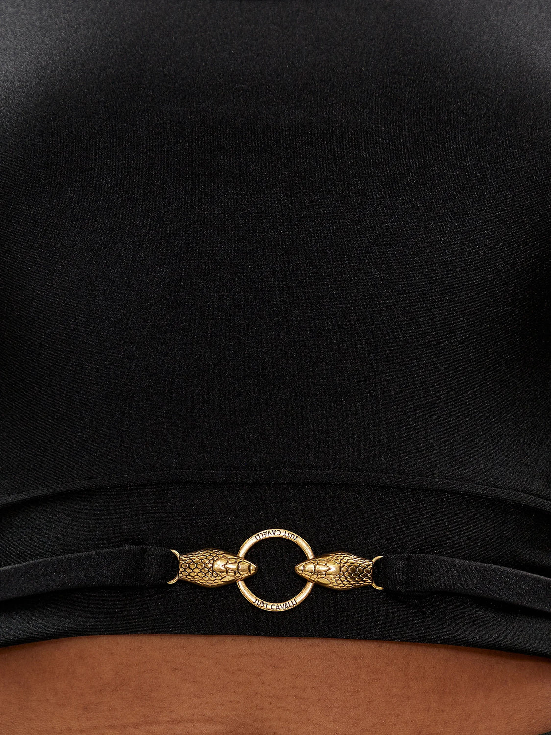 Just Cavalli Top 76pam2a6 Blk Gold Preto Ouro_shot3