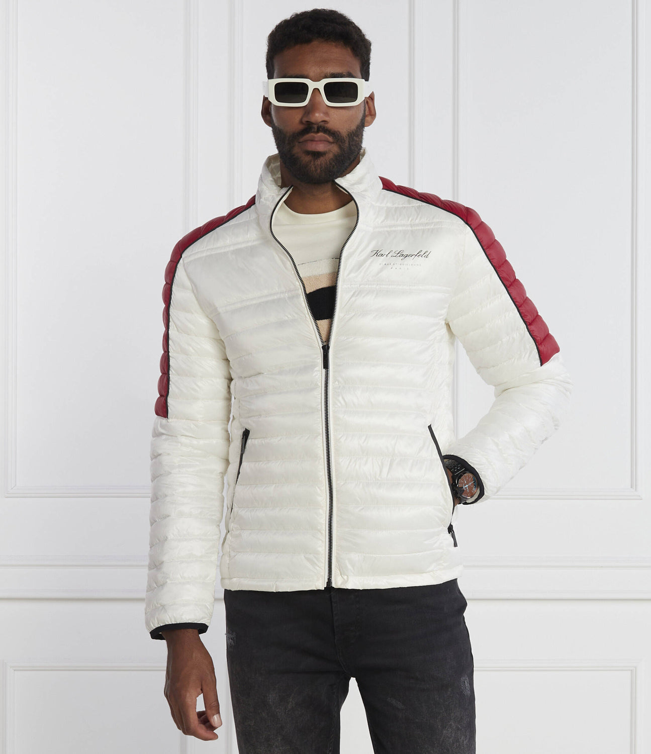 Karl Lagerfeld Blusao Jackets Kl505400 Campagnhe Campagnhe_shot2