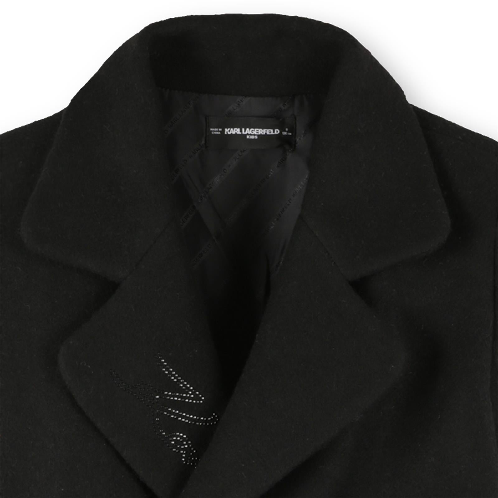 Karl Lagerfeld Blusao Jackets Klz30604 Black Preto_shot4