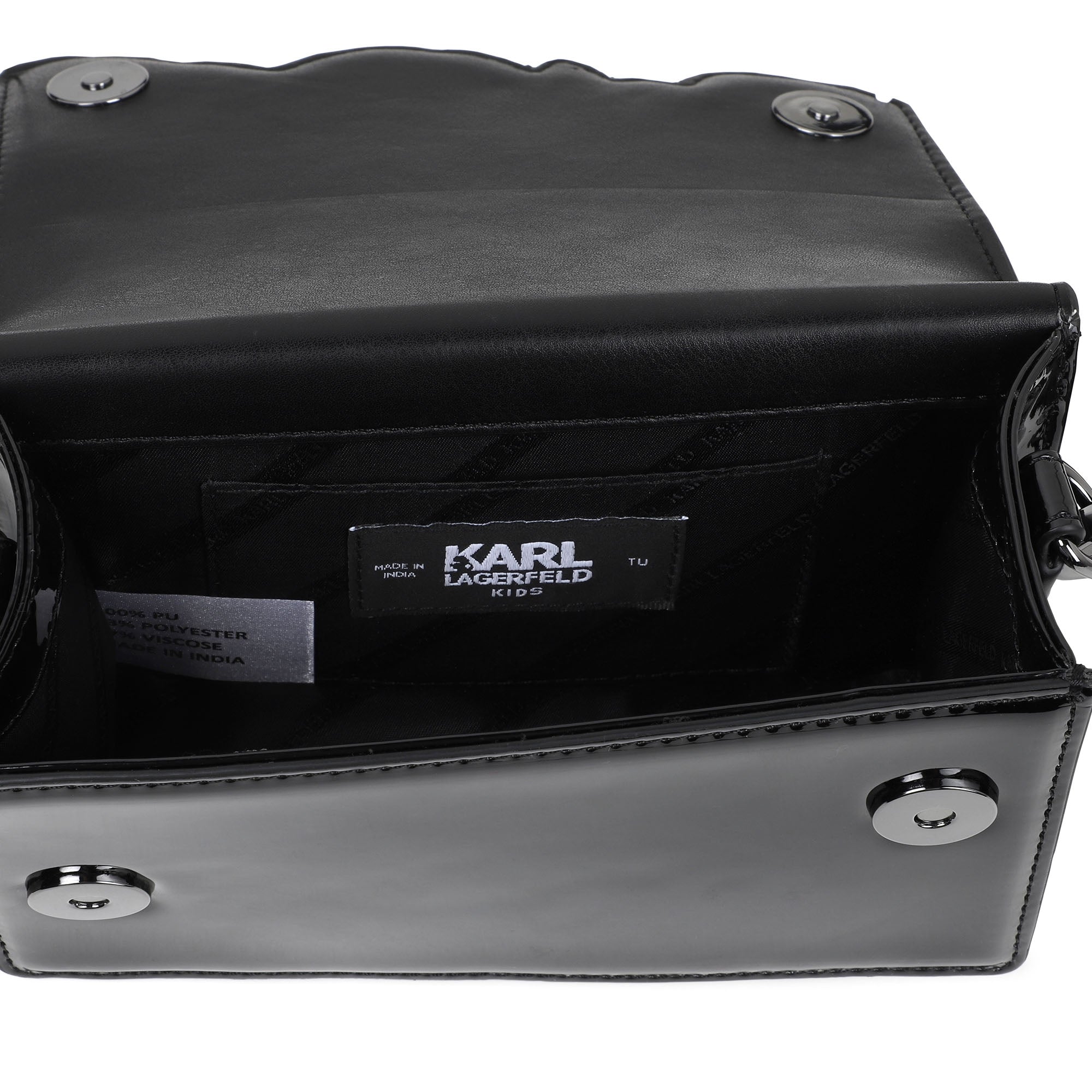 Karl Lagerfeld Bolsa Bag Klz30405 Black Preto_shot3