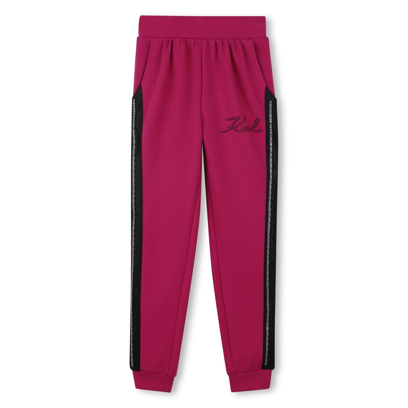 Karl Lagerfeld Calcas Training Pants Klz30596 Pink Rosa_shot2