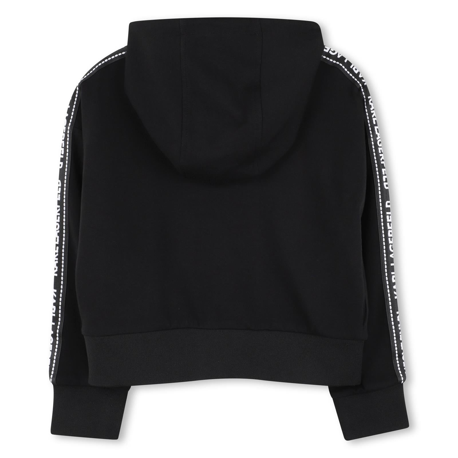 Karl Lagerfeld Camisola Hoodie Klz30609 Black Preto_shot3