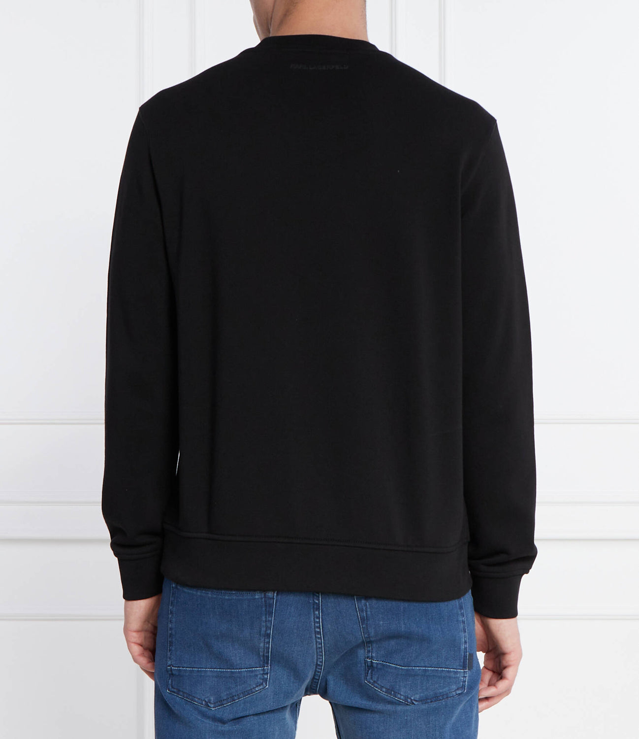 Karl Lagerfeld Camisola Sweat Kl705405 Black Preto_shot3