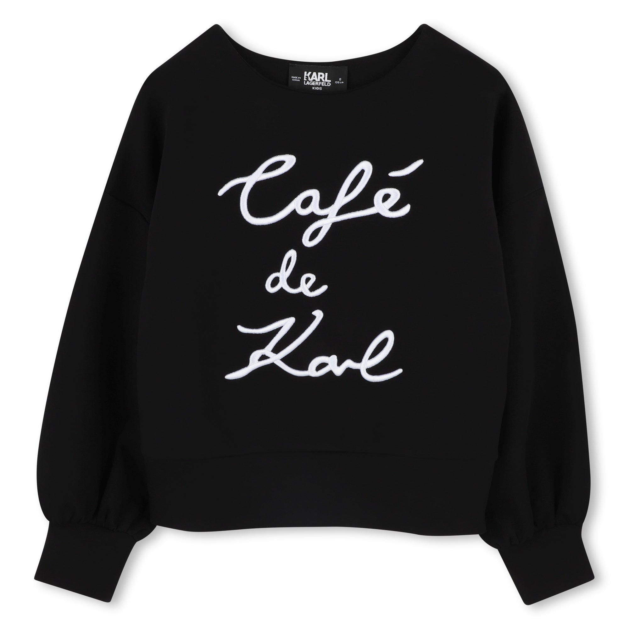 Karl Lagerfeld Camisola Sweat Klz30473 Black Preto_shot1