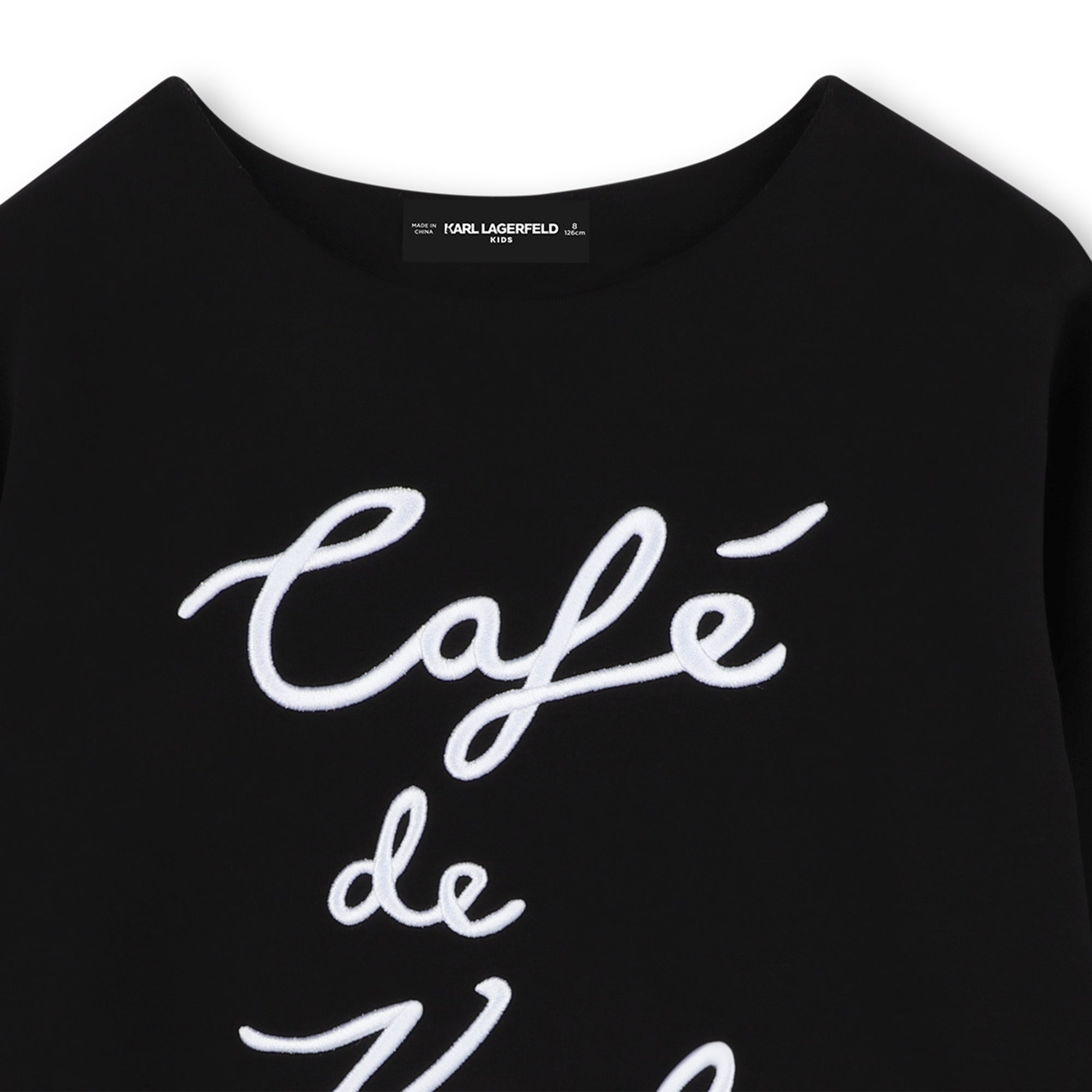 Karl Lagerfeld Camisola Sweat Klz30473 Black Preto_shot3