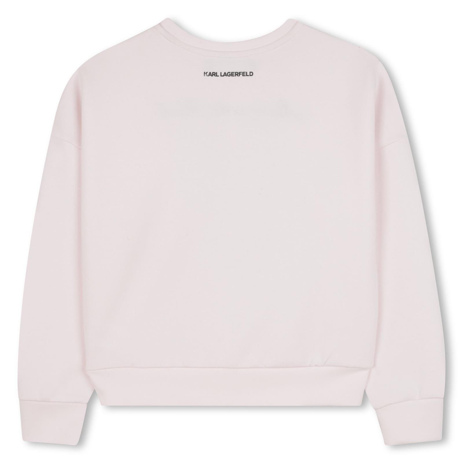 Karl Lagerfeld Camisola Sweat Klz30610 Lt.pink Rosa Claro_shot3