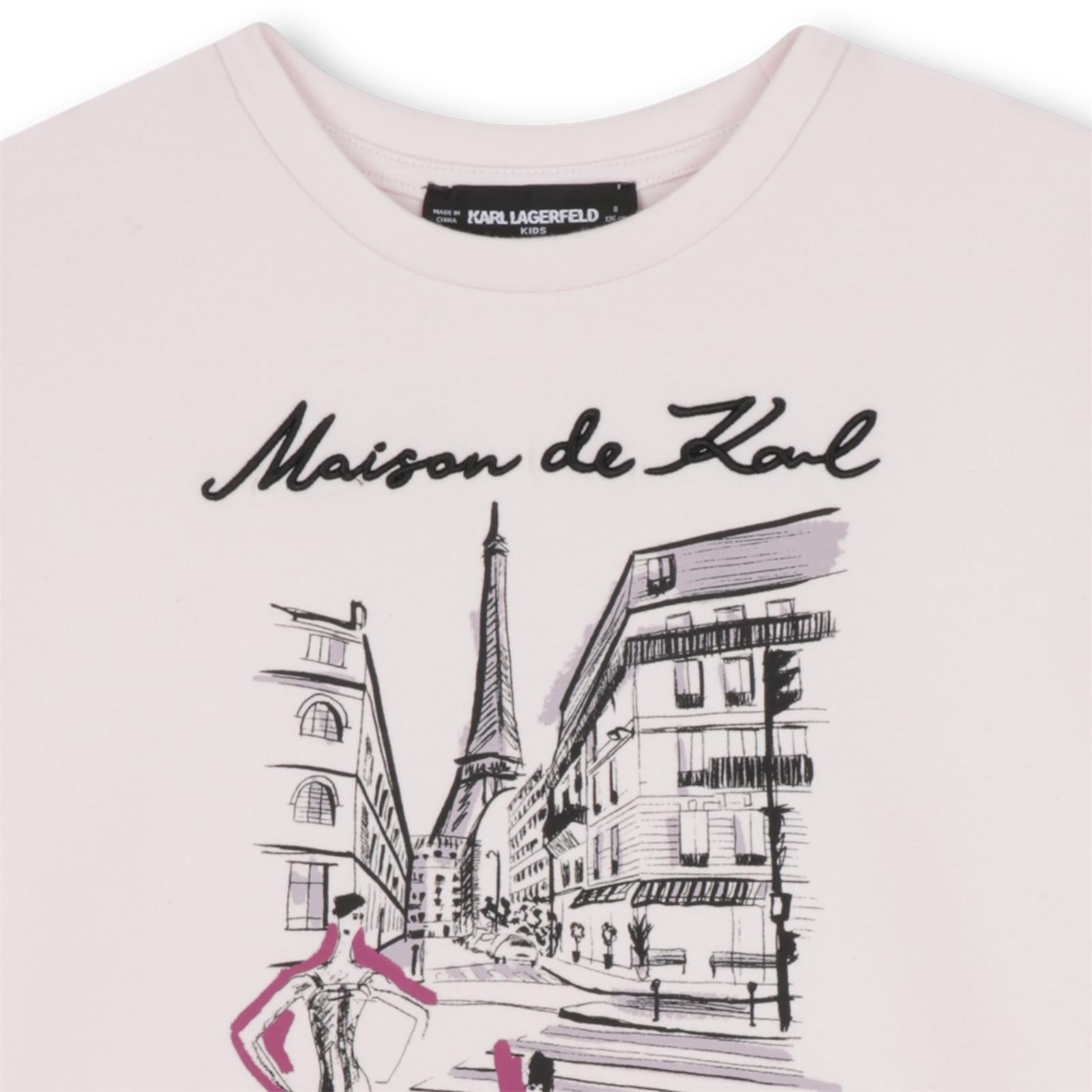 Karl Lagerfeld Camisola Sweat Klz30610 Lt.pink Rosa Claro_shot4