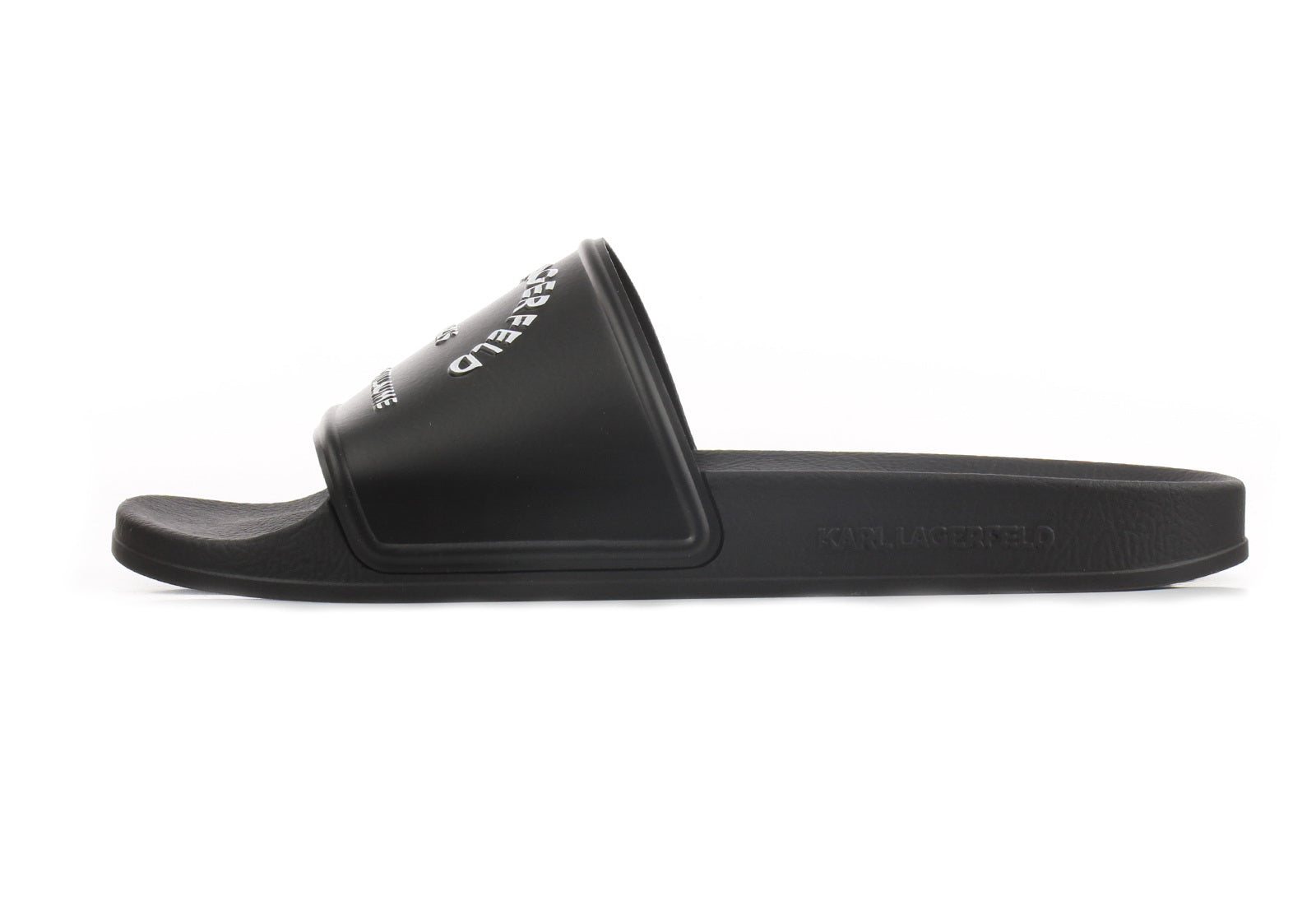 Karl Lagerfeld Chinelos Slippers Kl70008 Black Preto_shot3