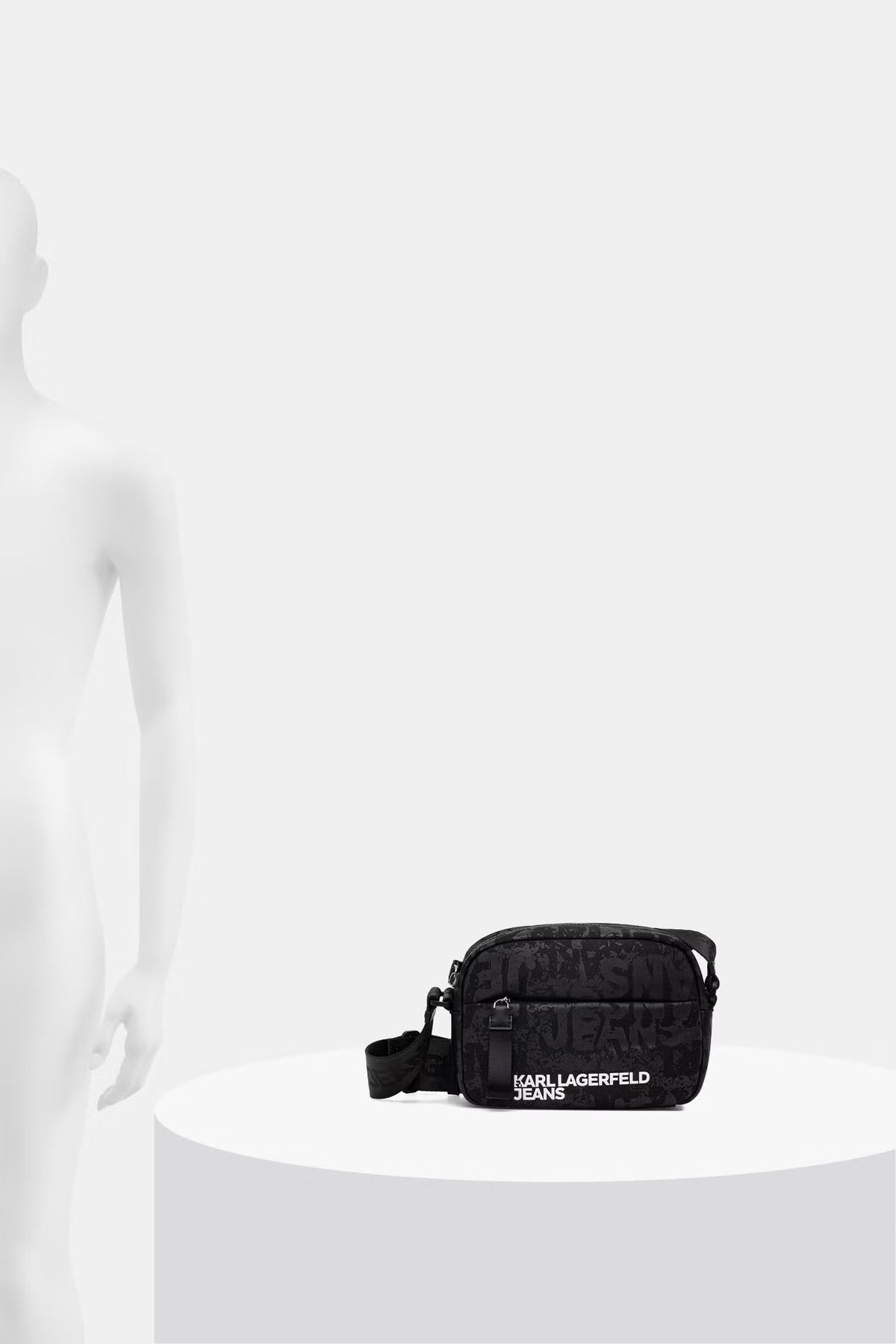 Karl Lagerfeld Crossbody Klb3m30207 Black.logo Preto_shot1