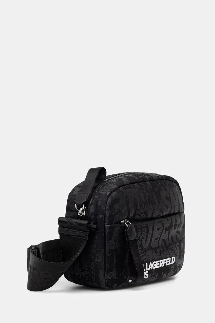 Karl Lagerfeld Crossbody Klb3m30207 Black.logo Preto_shot2