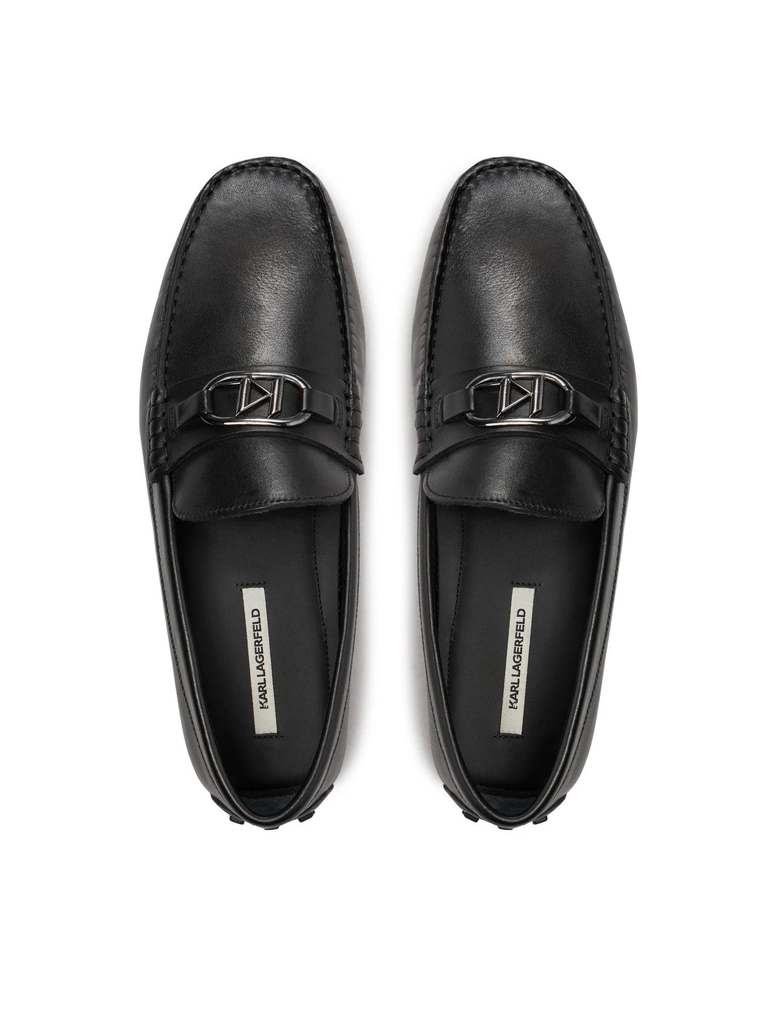 Karl Lagerfeld Mocassins Loafer Kl22410 Black Preto_shot5