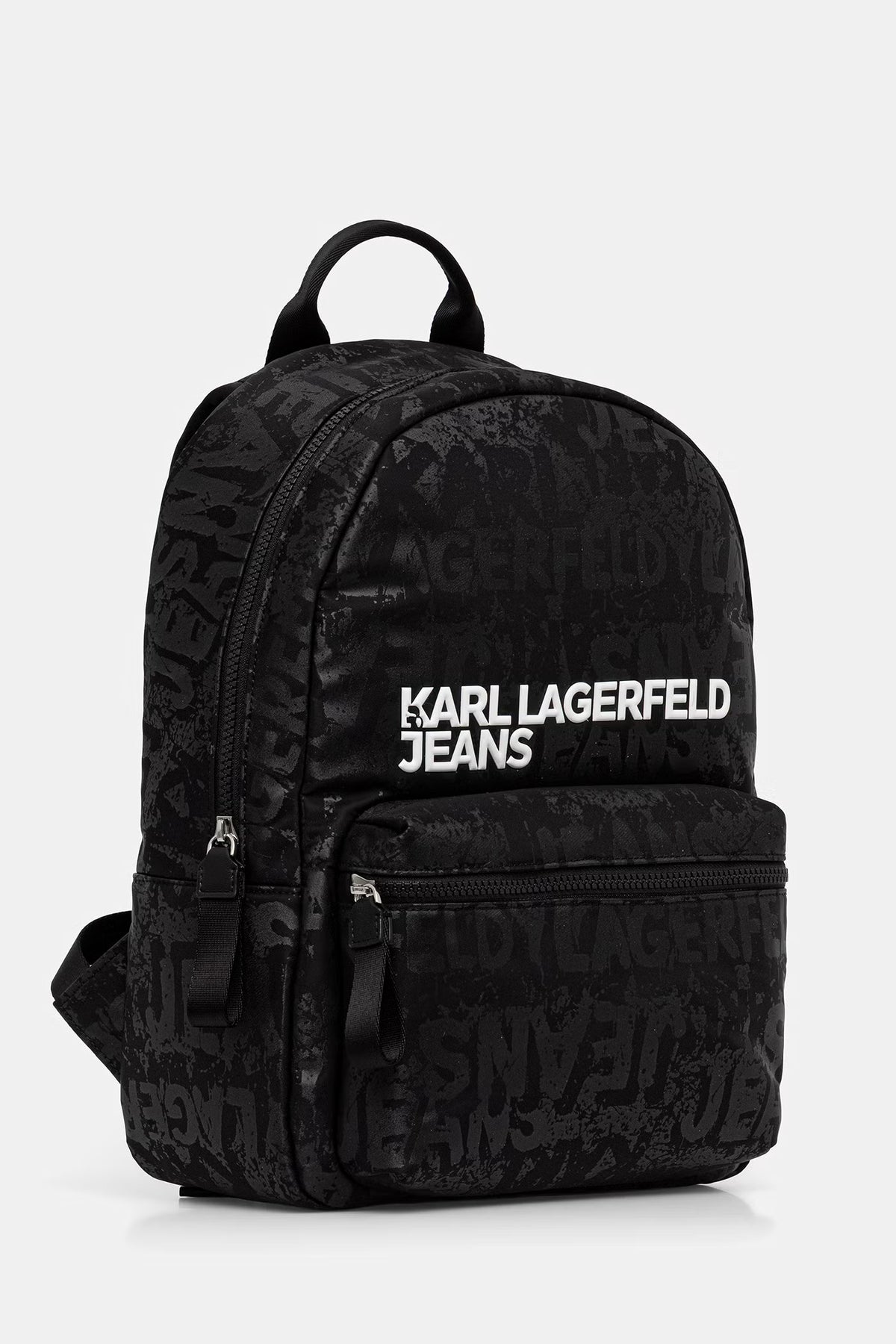 Karl Lagerfeld Mochila Backpack Klb3m30206 Black.logo Preto_shot3