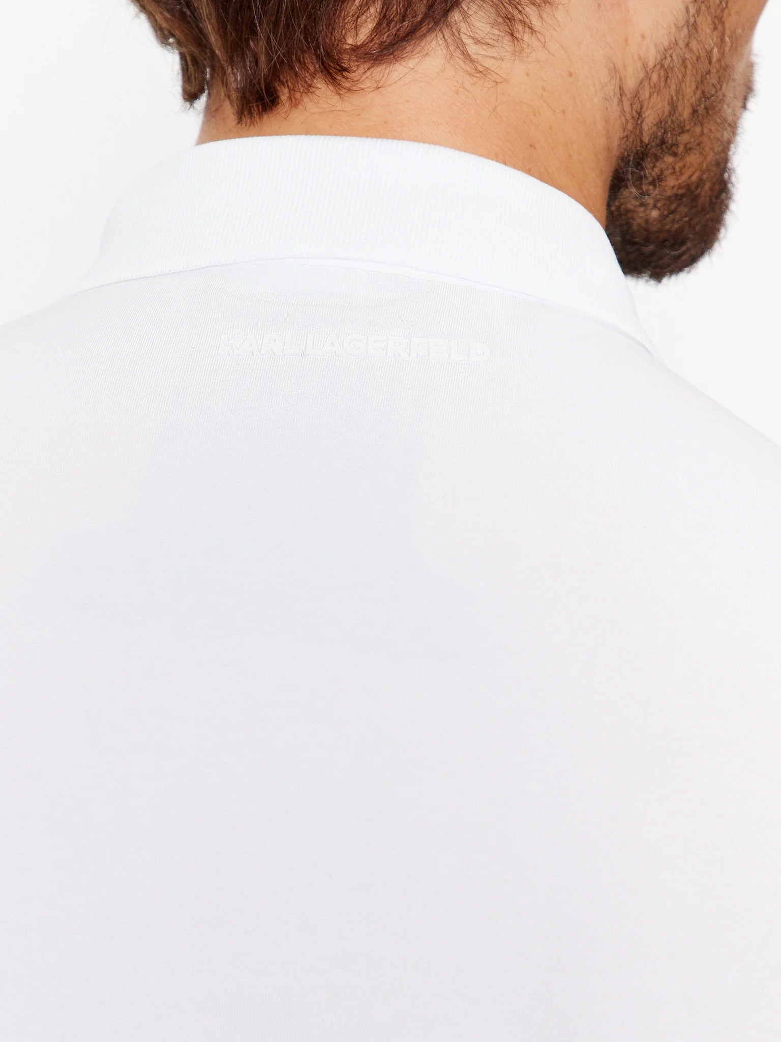 Karl Lagerfeld Polo Kl745022 White Branco_shot4