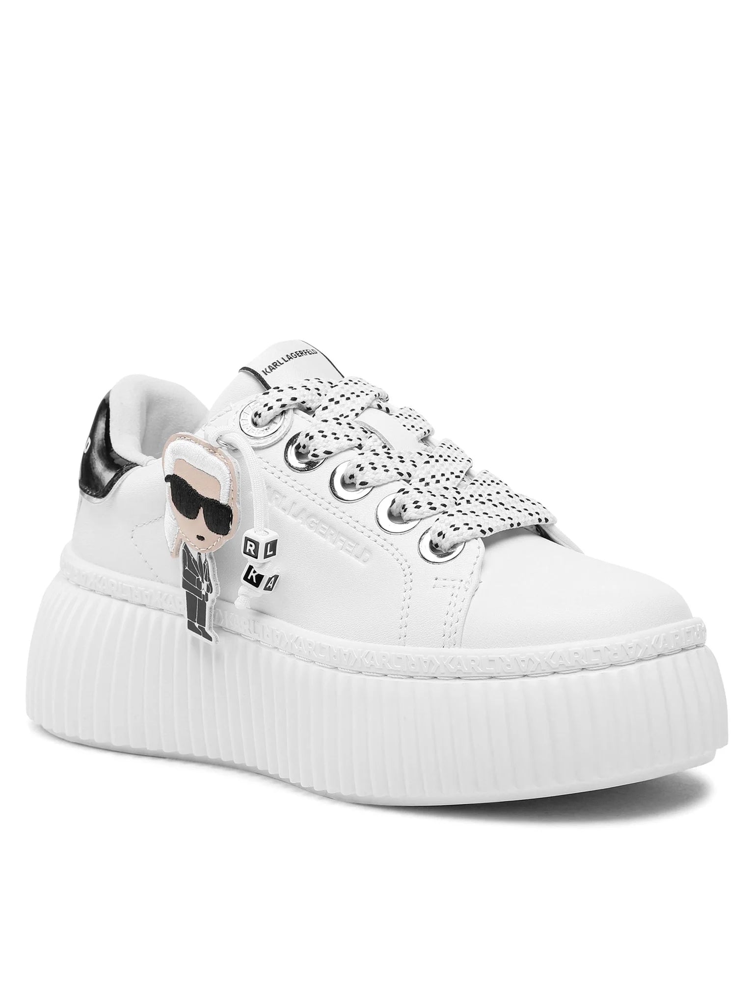 Karl Lagerfeld Sapatilhas Sneakers Shoes Kl42376n White Branco_shot4