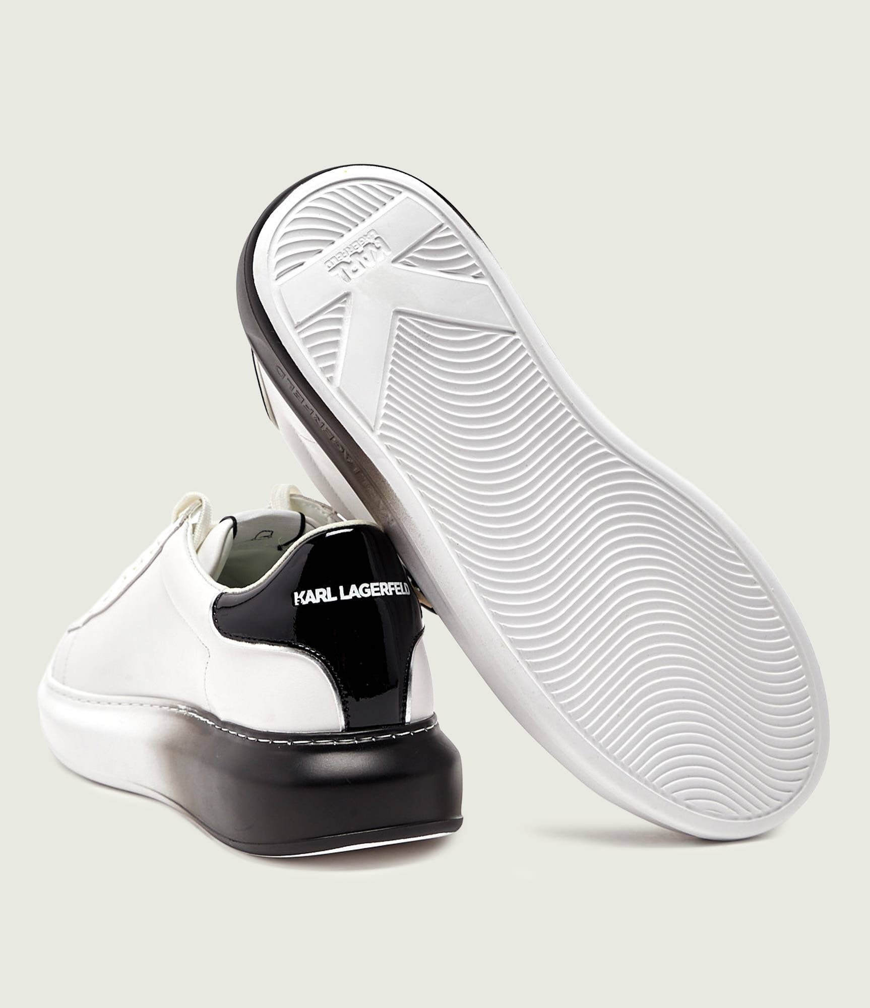 Karl Lagerfeld Sapatilhas Sneakers Shoes Kl52530f Whi Black Branco Preto_shot4