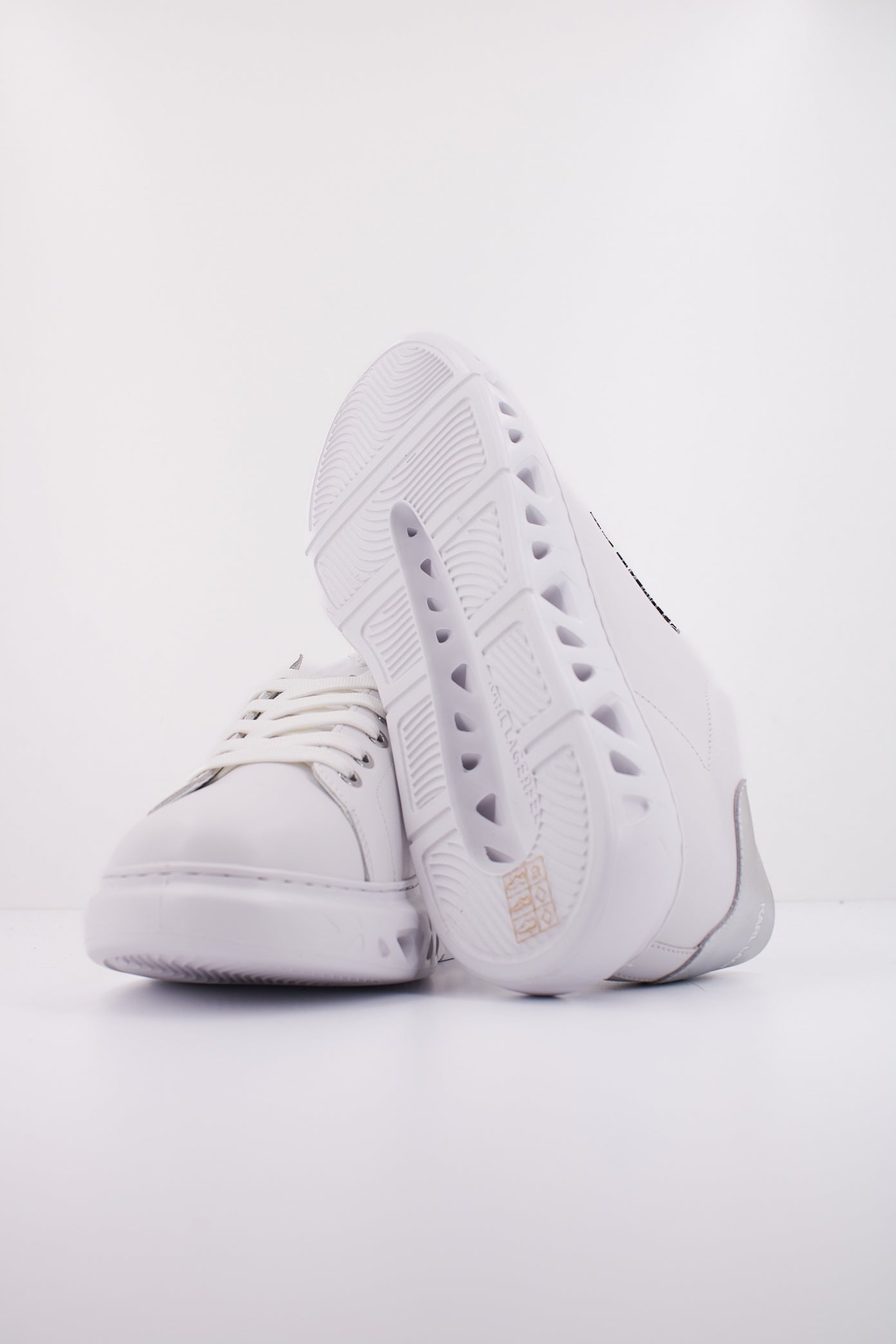 Karl Lagerfeld Sapatilhas Sneakers Shoes Kl54519a Whi Silver Branco Prateado_shot3