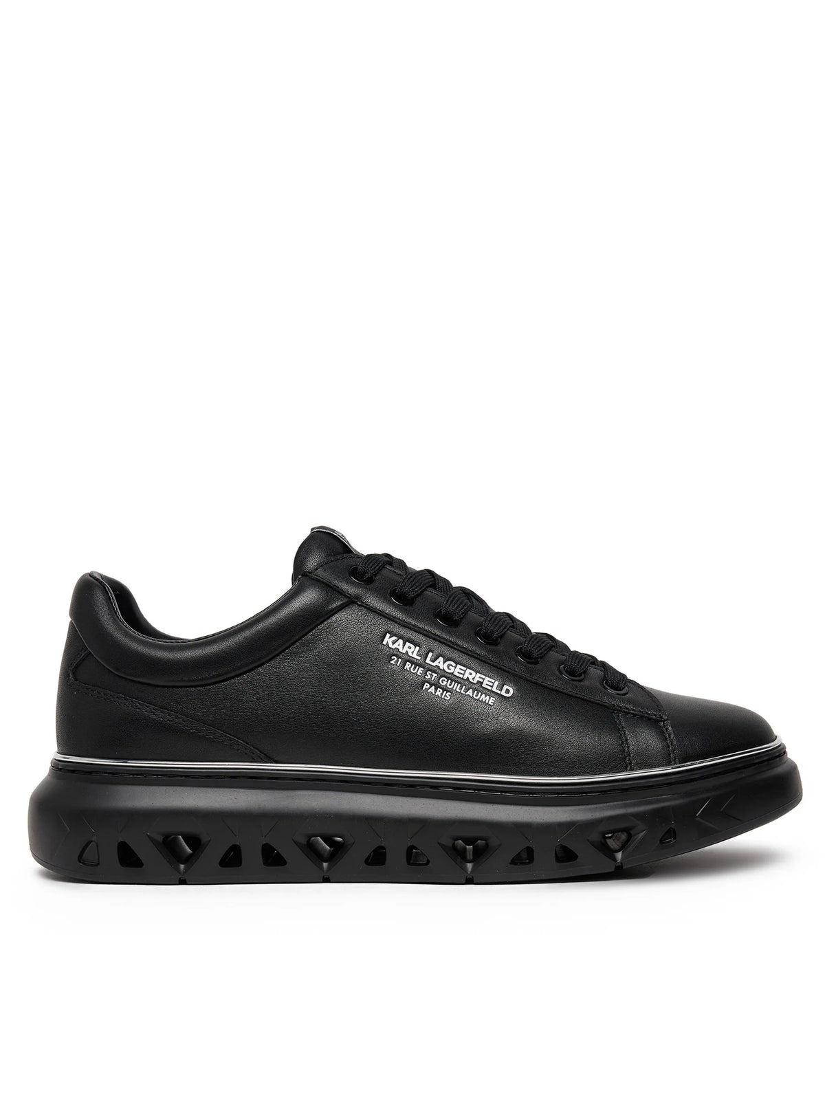 Karl Lagerfeld Sapatilhas Sneakers Shoes Kl54525 Triple Blk Preto_shot6