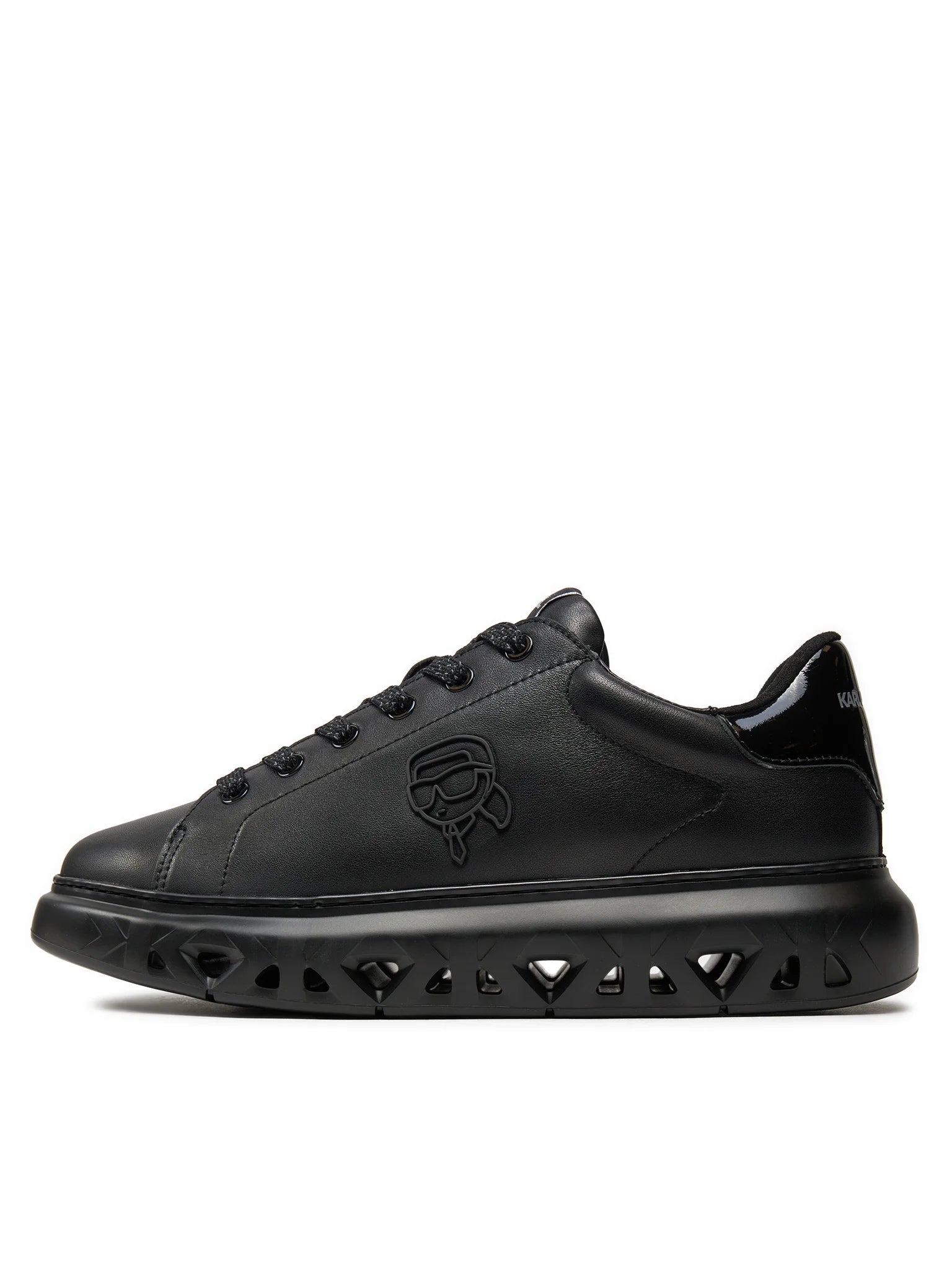 Karl Lagerfeld Sapatilhas Sneakers Shoes Kl54530 Triple Blk Preto_shot4