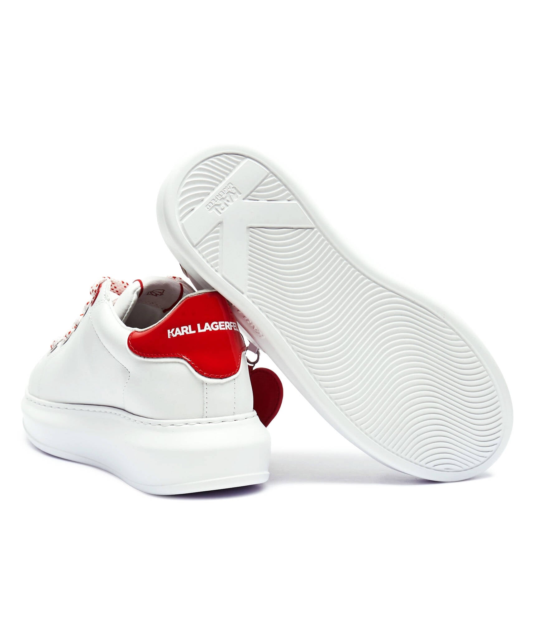 Karl Lagerfeld Sapatilhas Sneakers Shoes Kl62514v Whi Pink Branco Rosa_shot4