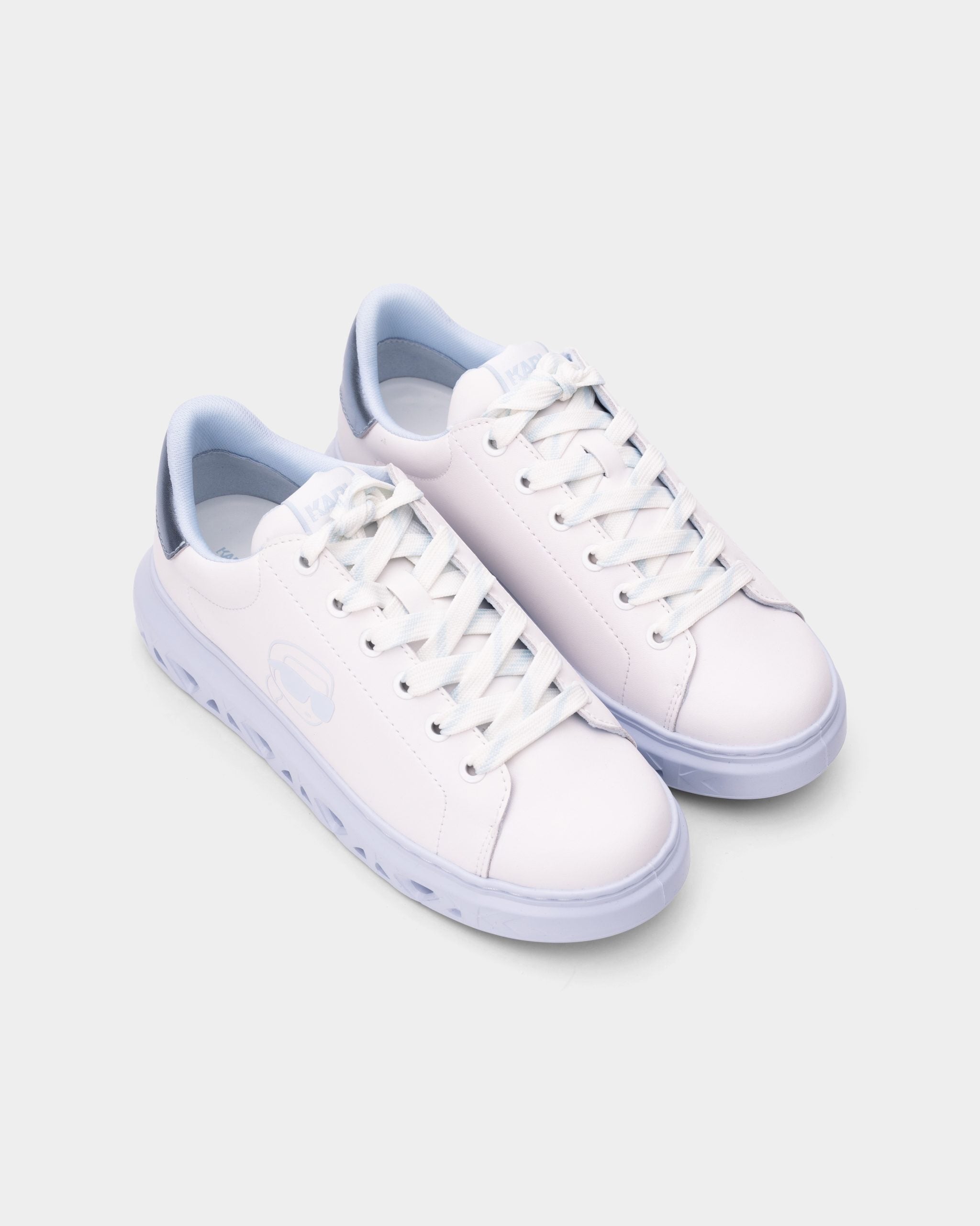 Karl Lagerfeld Sapatilhas Sneakers Shoes Kl64525 Whi Blue Branco Azul_shot2