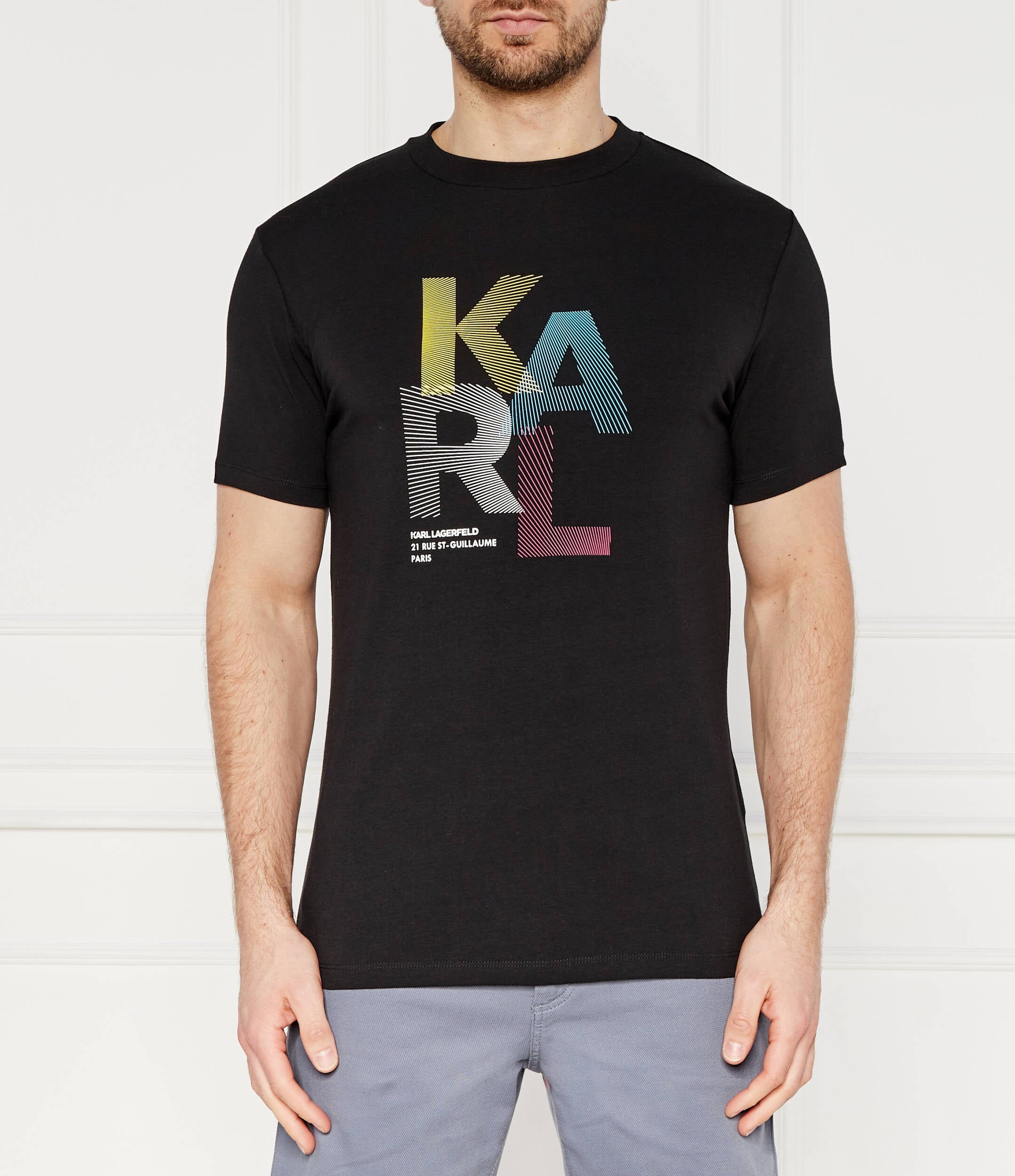 T Shirt Karl Lagerfeld Preto