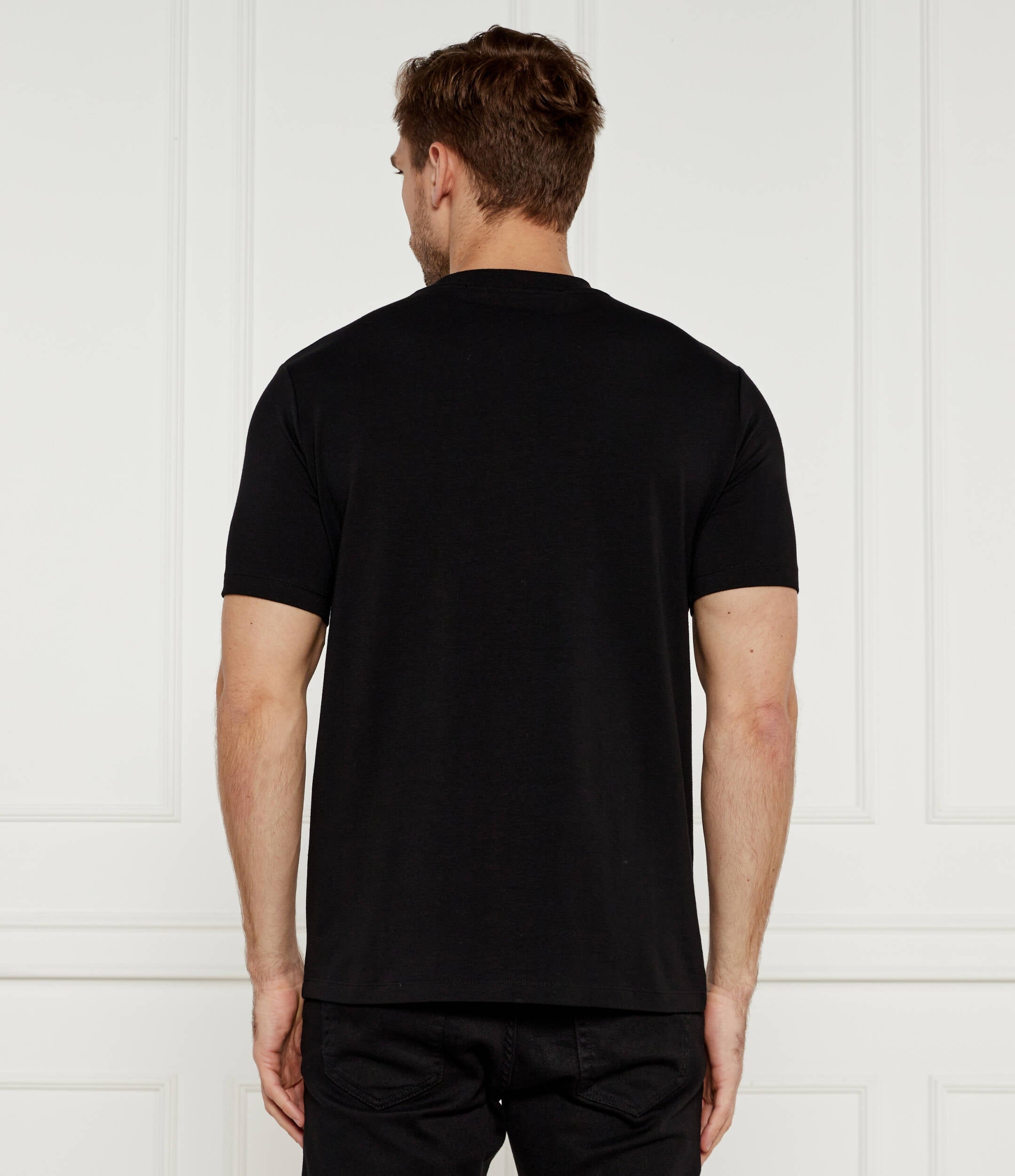 Karl Lagerfeld T Shirt Kl755050 Black Preto_shot2