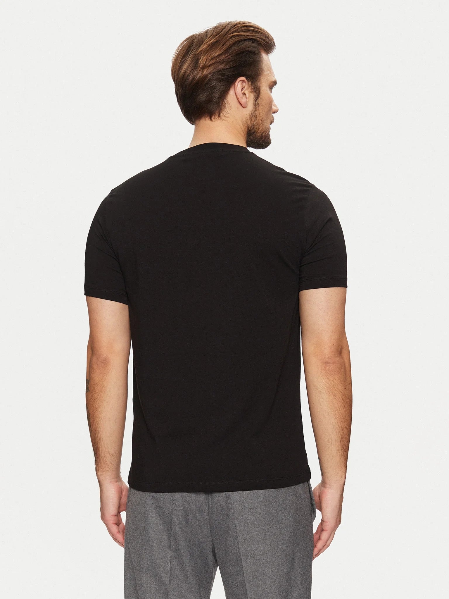 Karl Lagerfeld T Shirt Kl755087 Black Preto_shot1