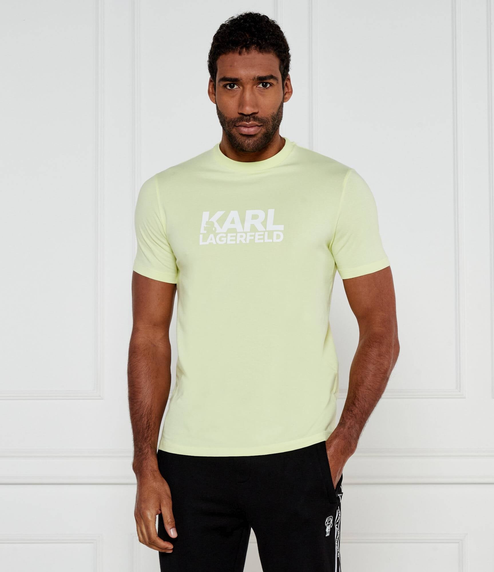 Karl Lagerfeld T Shirt Kl755087 Mint Mint_shot1