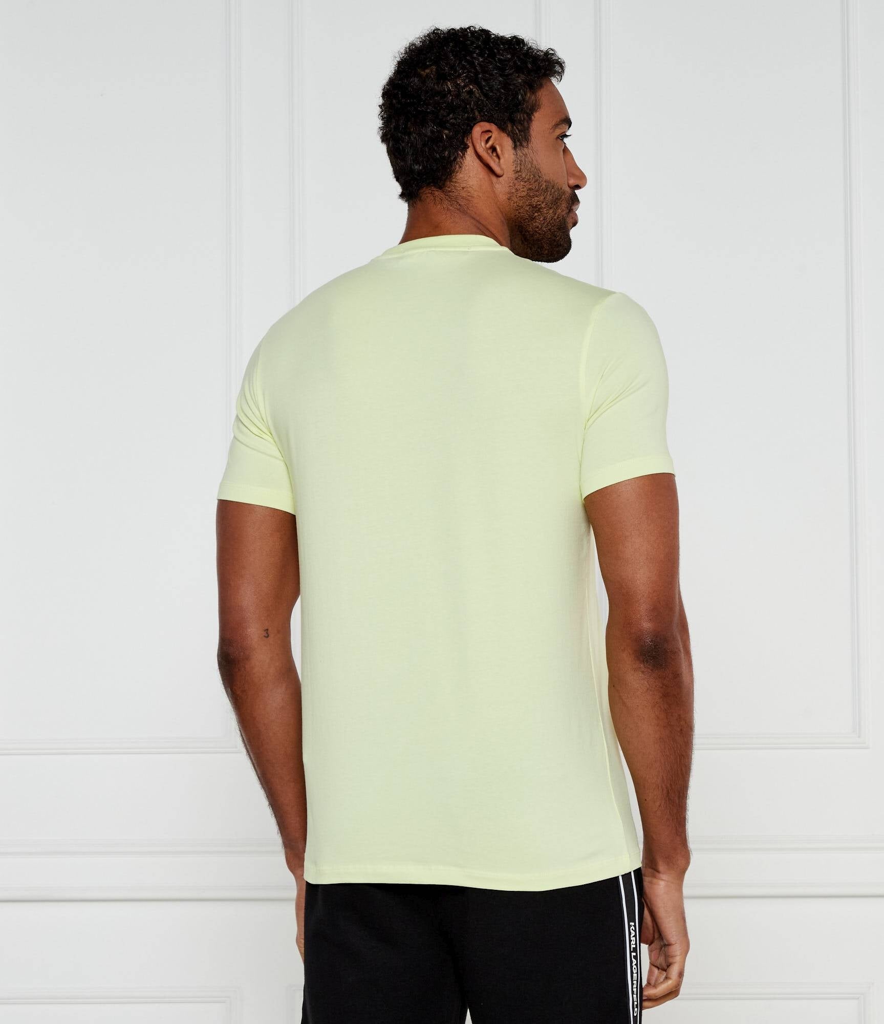 Karl Lagerfeld T Shirt Kl755087 Mint Mint_shot2