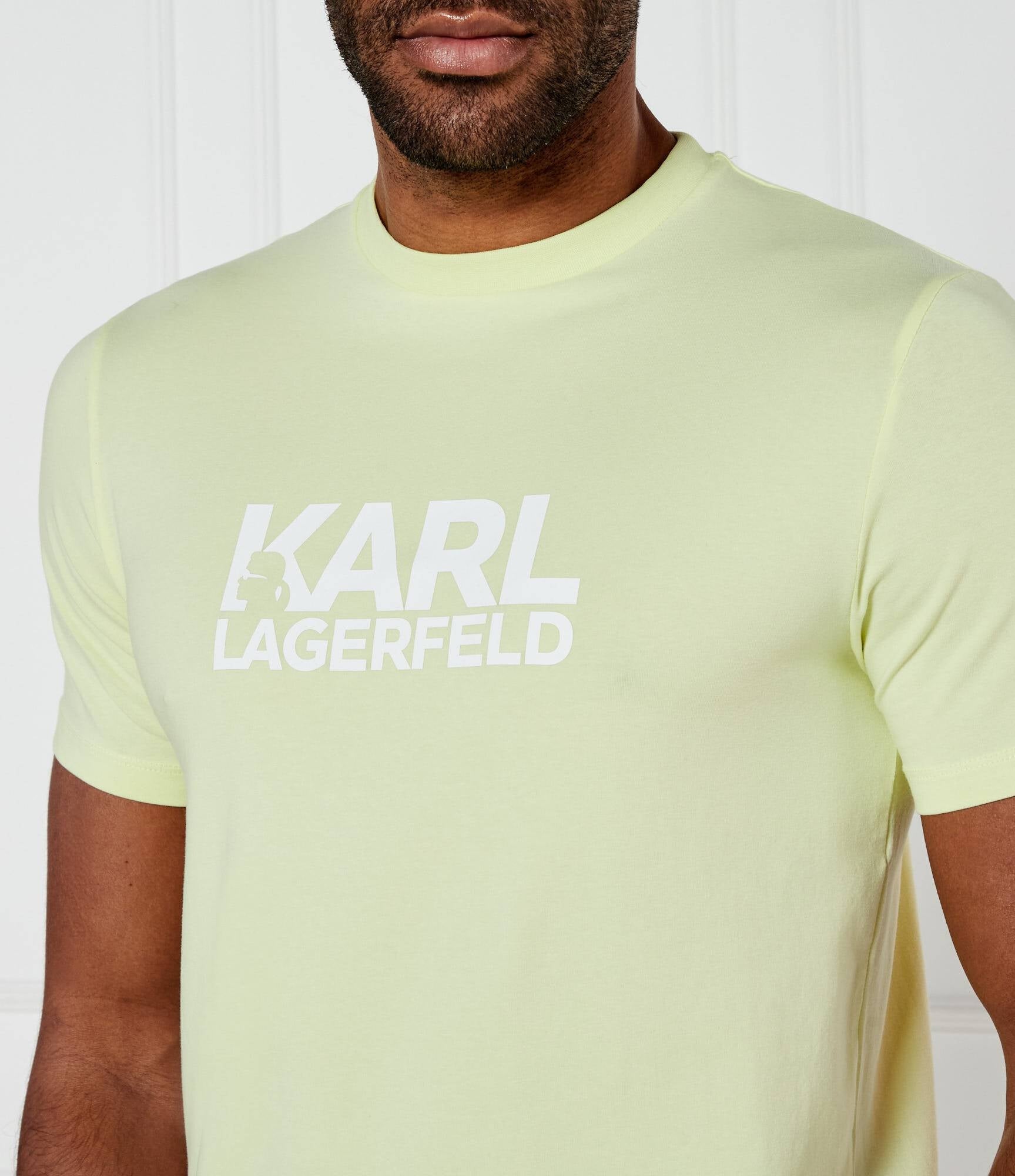 Karl Lagerfeld T Shirt Kl755087 Mint Mint_shot3