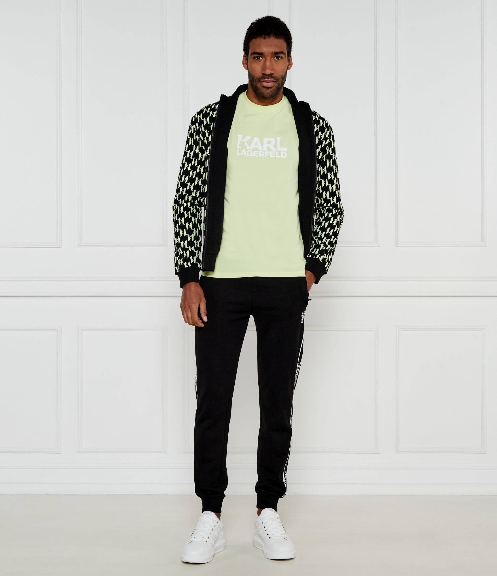 Karl Lagerfeld T Shirt Kl755087 Mint Mint_shot4