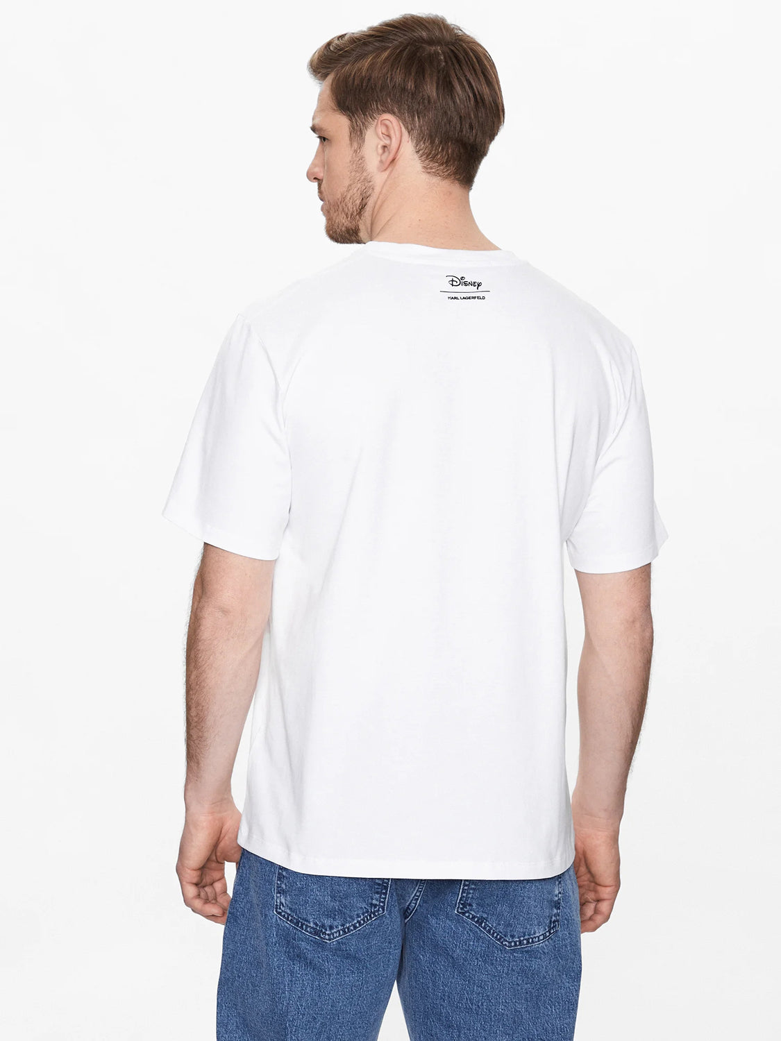 Karl Lagerfeld T Shirt Kl755097 White Branco_shot2