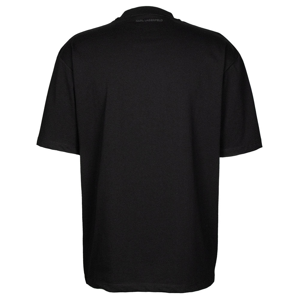 Karl Lagerfeld T Shirt Kl755290 Black Preto_shot1