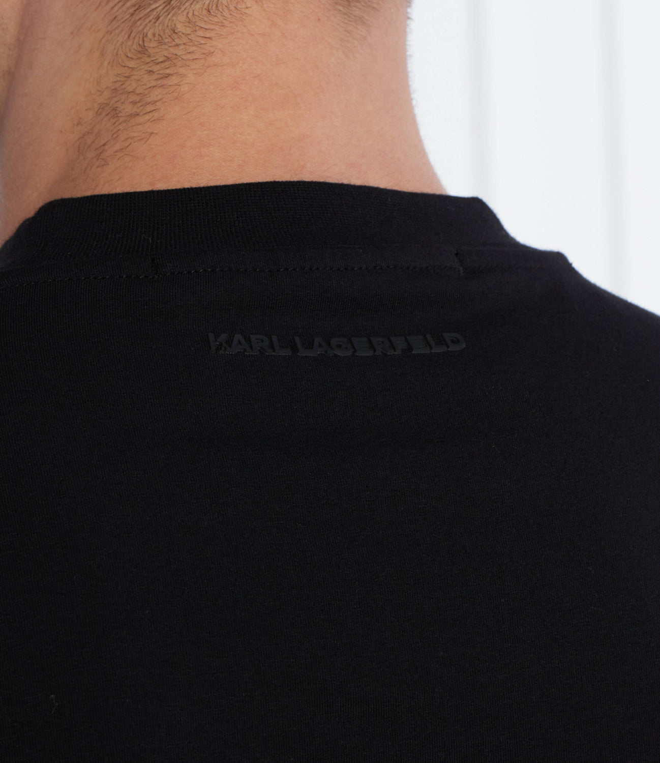 Karl Lagerfeld T Shirt Kl755402 Black Preto_shot3