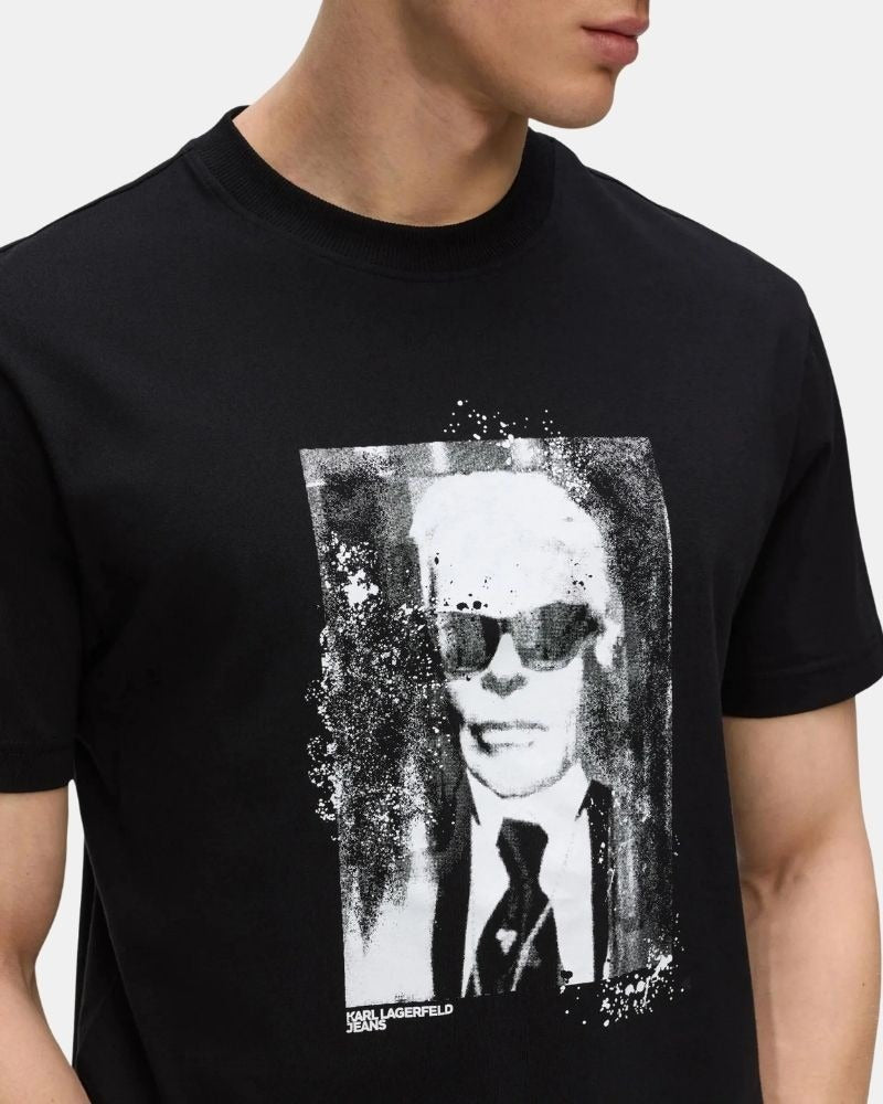 Karl Lagerfeld T Shirt Klb3m17006 Black Preto_shot4