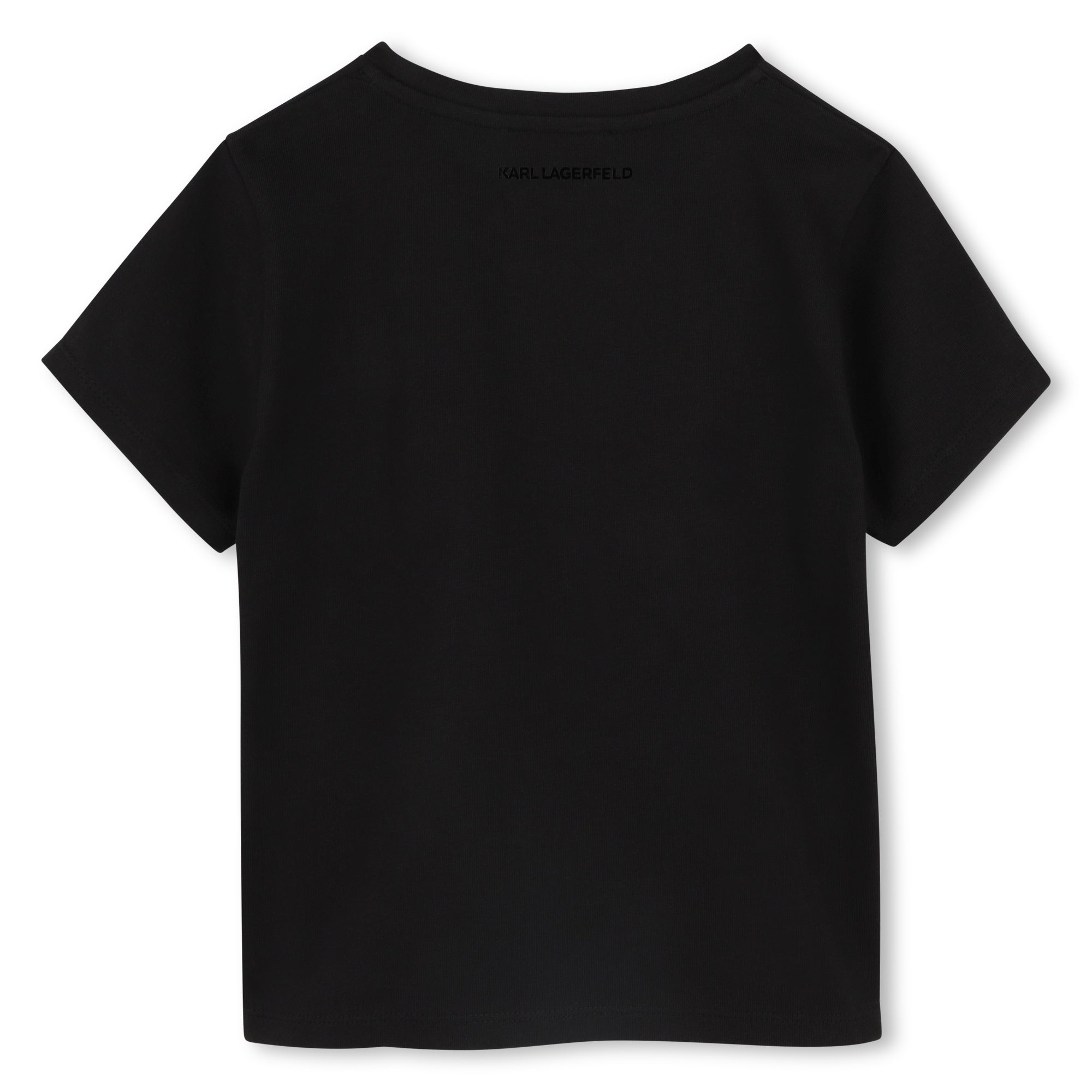 Karl Lagerfeld T Shirt Klz30486 Black Preto_shot2