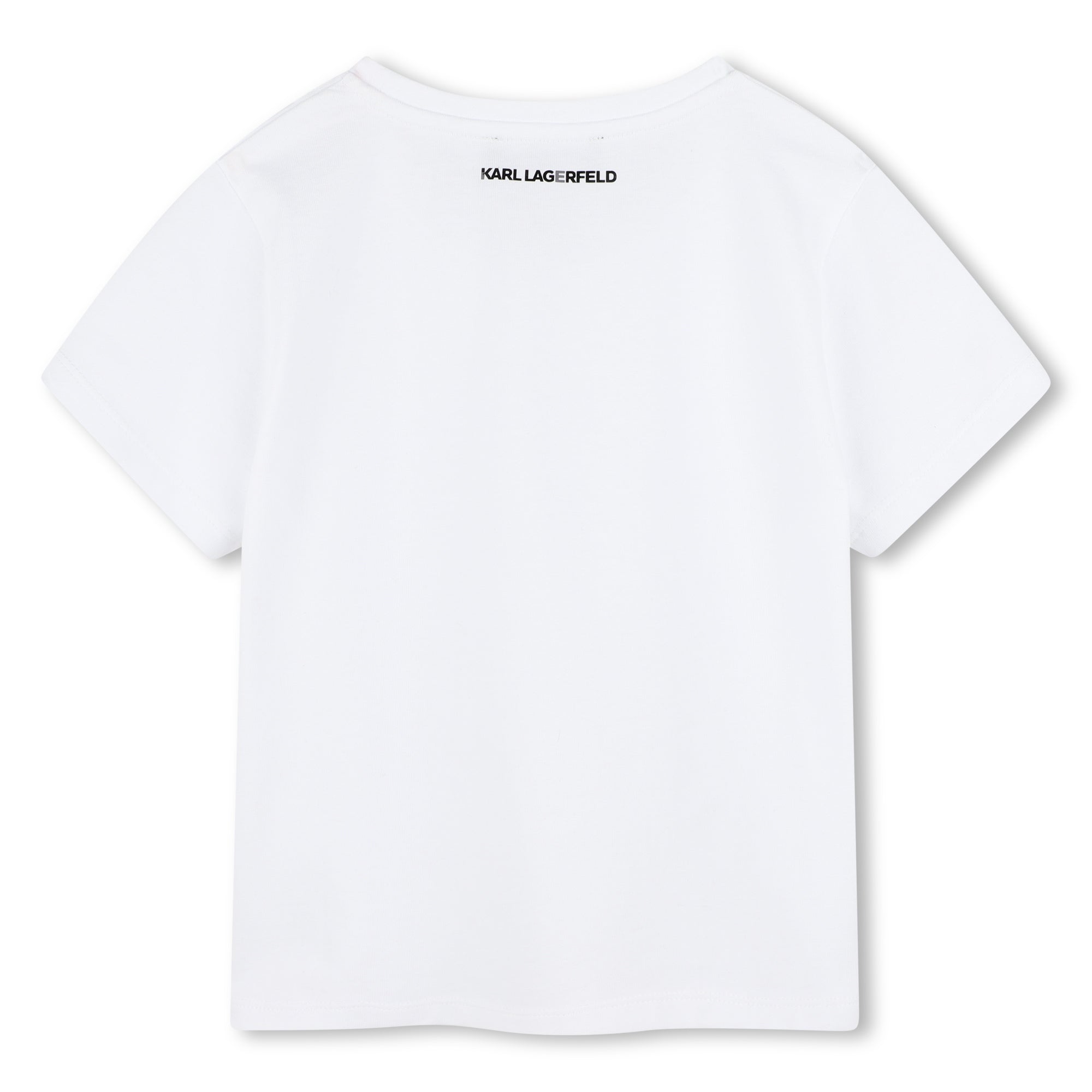 Karl Lagerfeld T Shirt Klz30486 White Branco_shot2