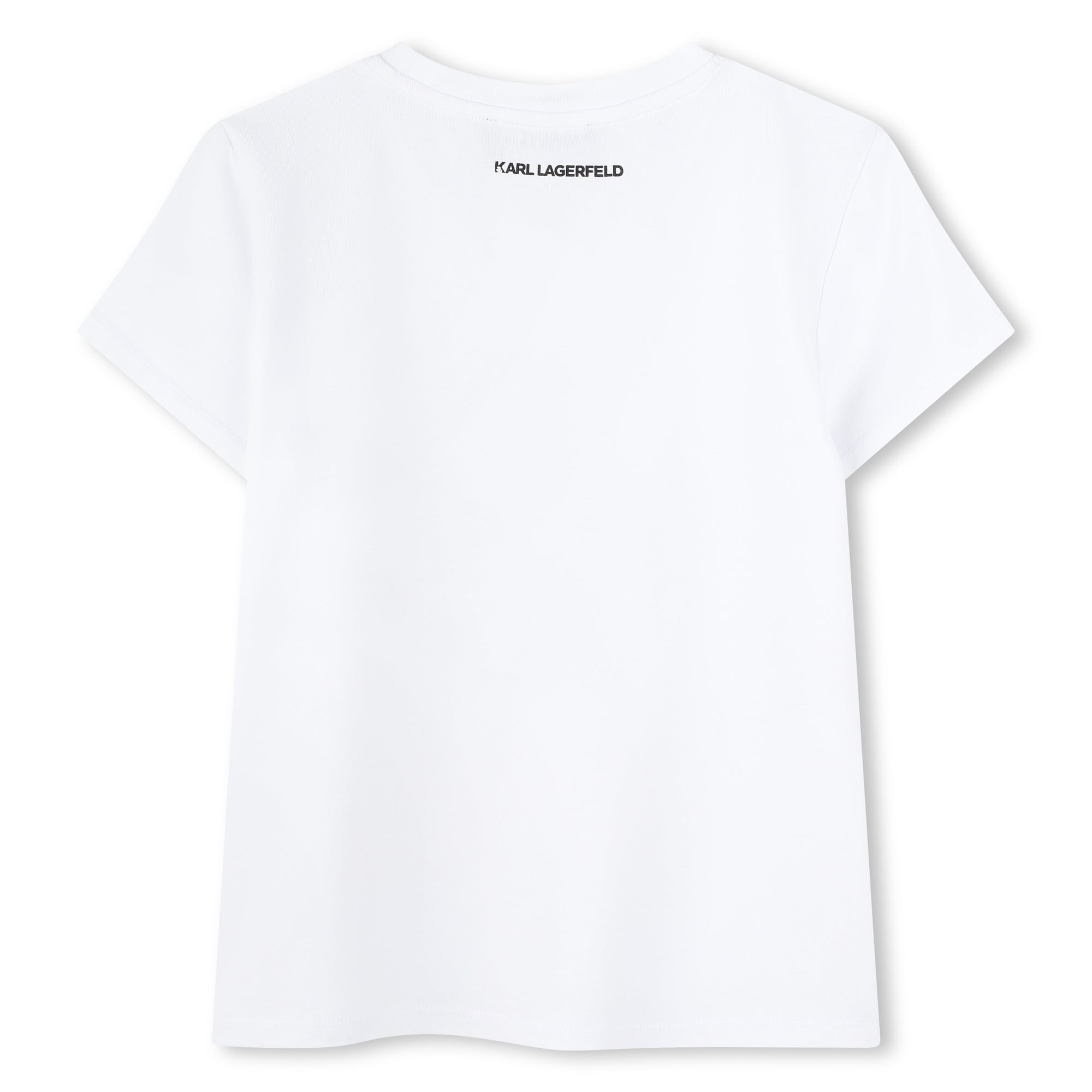 Karl Lagerfeld T Shirt Klz30489 White Branco_shot2