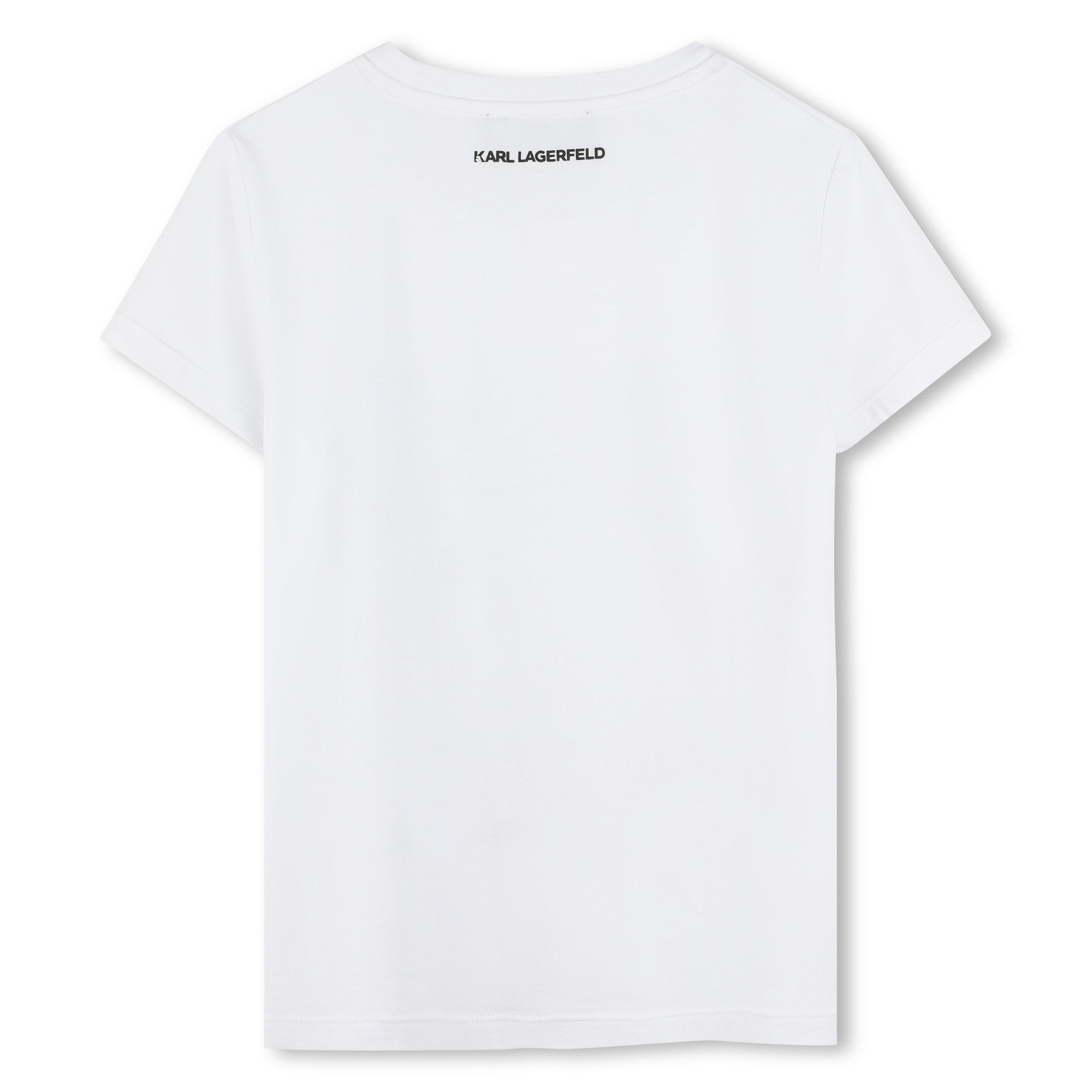 Karl Lagerfeld T Shirt Klz30494 White Branco_shot2