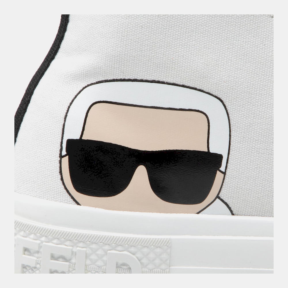 Karl Lagerfield Sapatilhas Sneakers Shoes 60450n White Branco Shot14